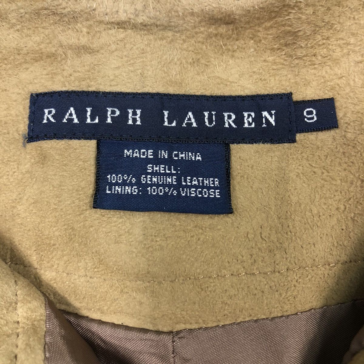 Ralph Lauren Archival Ralph Lauren Suede Leather Wide Leg Pants Size US 30 / EU 46 - 16 Thumbnail
