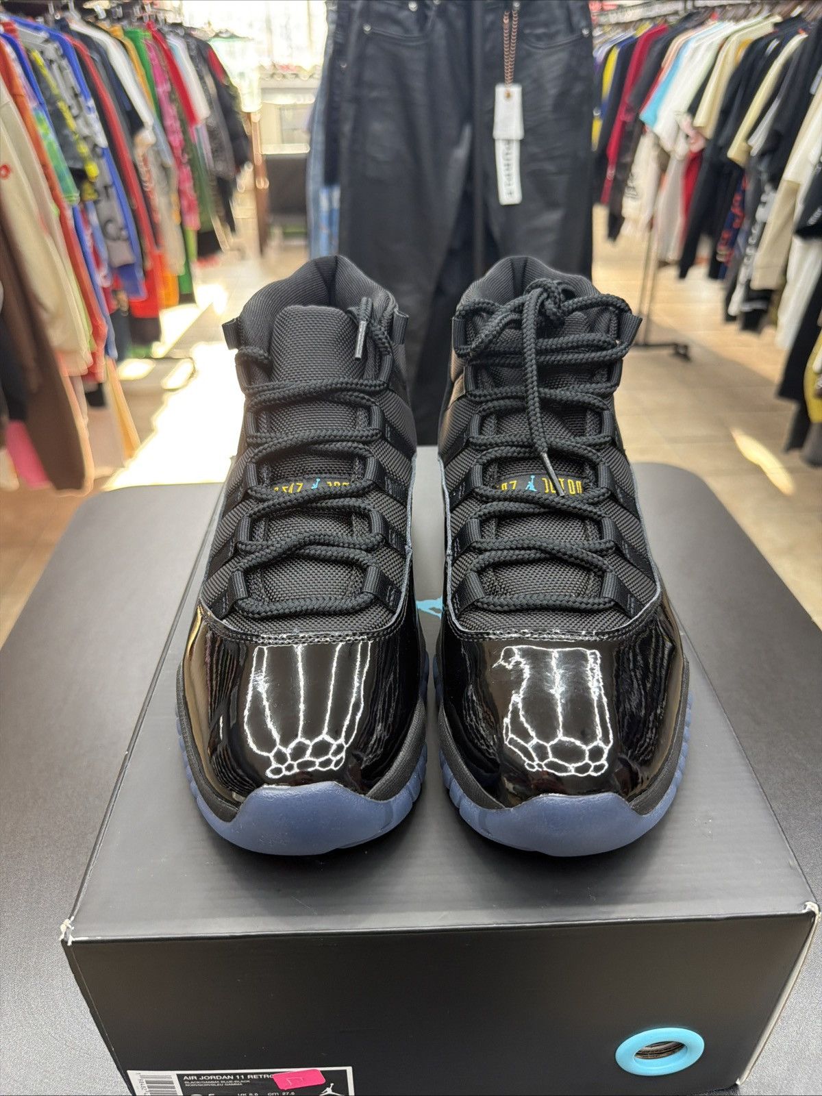Jordan Brand Air-Jordan Gamma Blue 11s Brand New Quick Shipping 9.5 Size US 9.5 / EU 42-43 - 8 Thumbnail