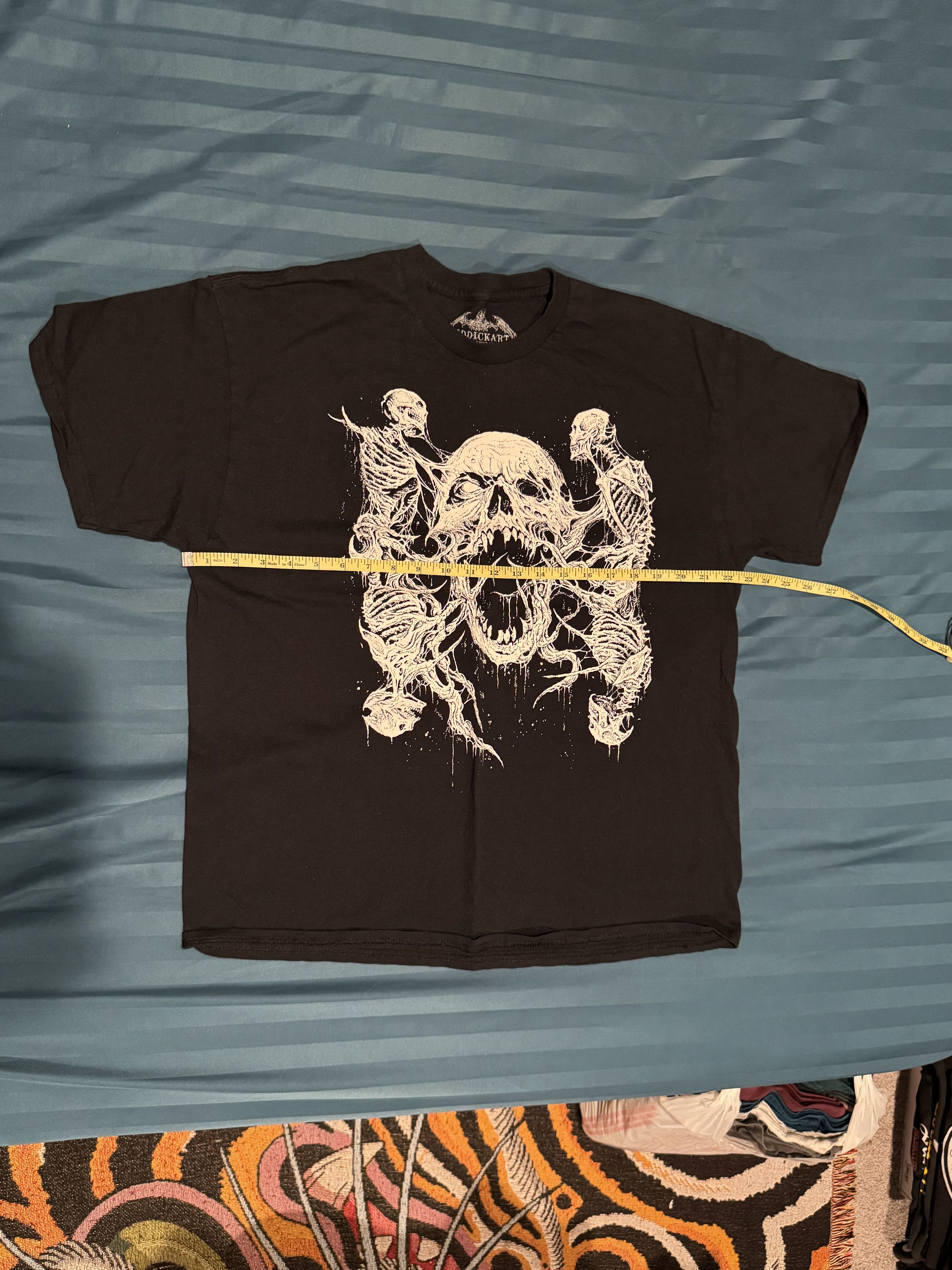 Other Riddickart Skull shirt goth emo Size US L / EU 52-54 / 3 - 1 Thumbnail