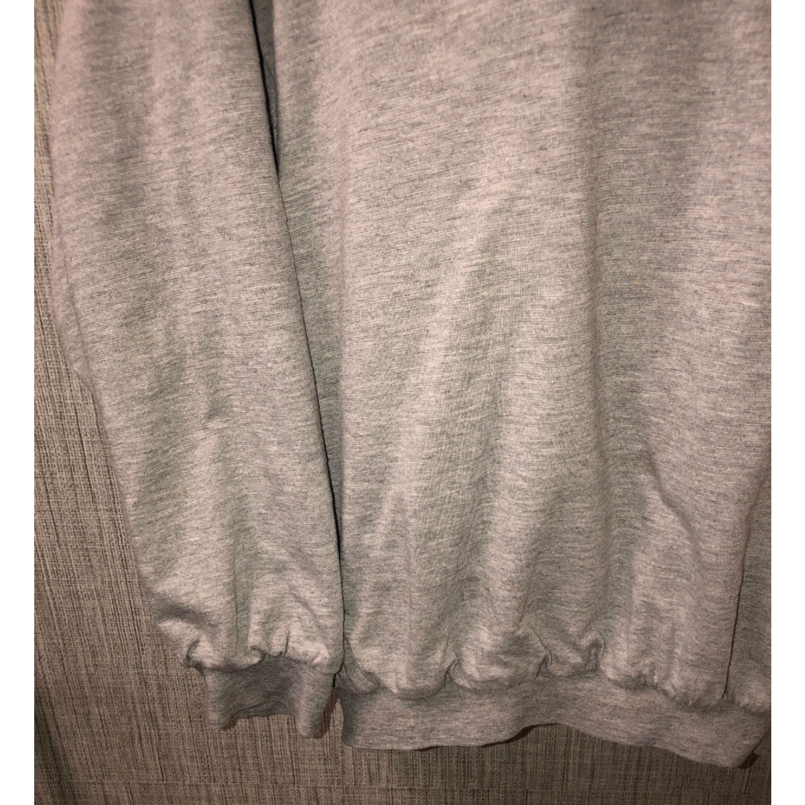 Adidas Adidas Sweatshirt V-Neck Pullover Mens L Gray 25 Inch Armpit Size US L / EU 52-54 / 3 - 4 Thumbnail