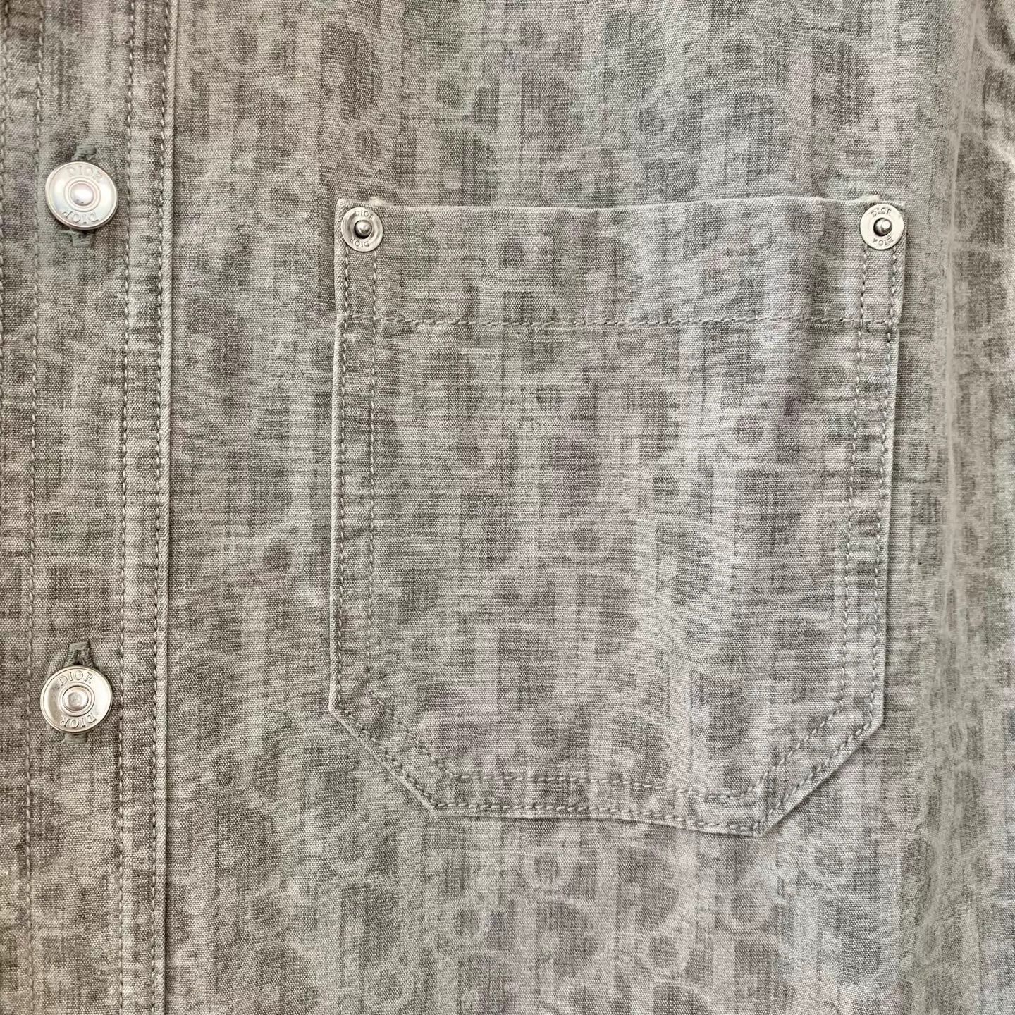 Dior DIOR 25 New All-Over Print Denim Jacket Size US L / EU 52-54 / 3 - 5 Thumbnail