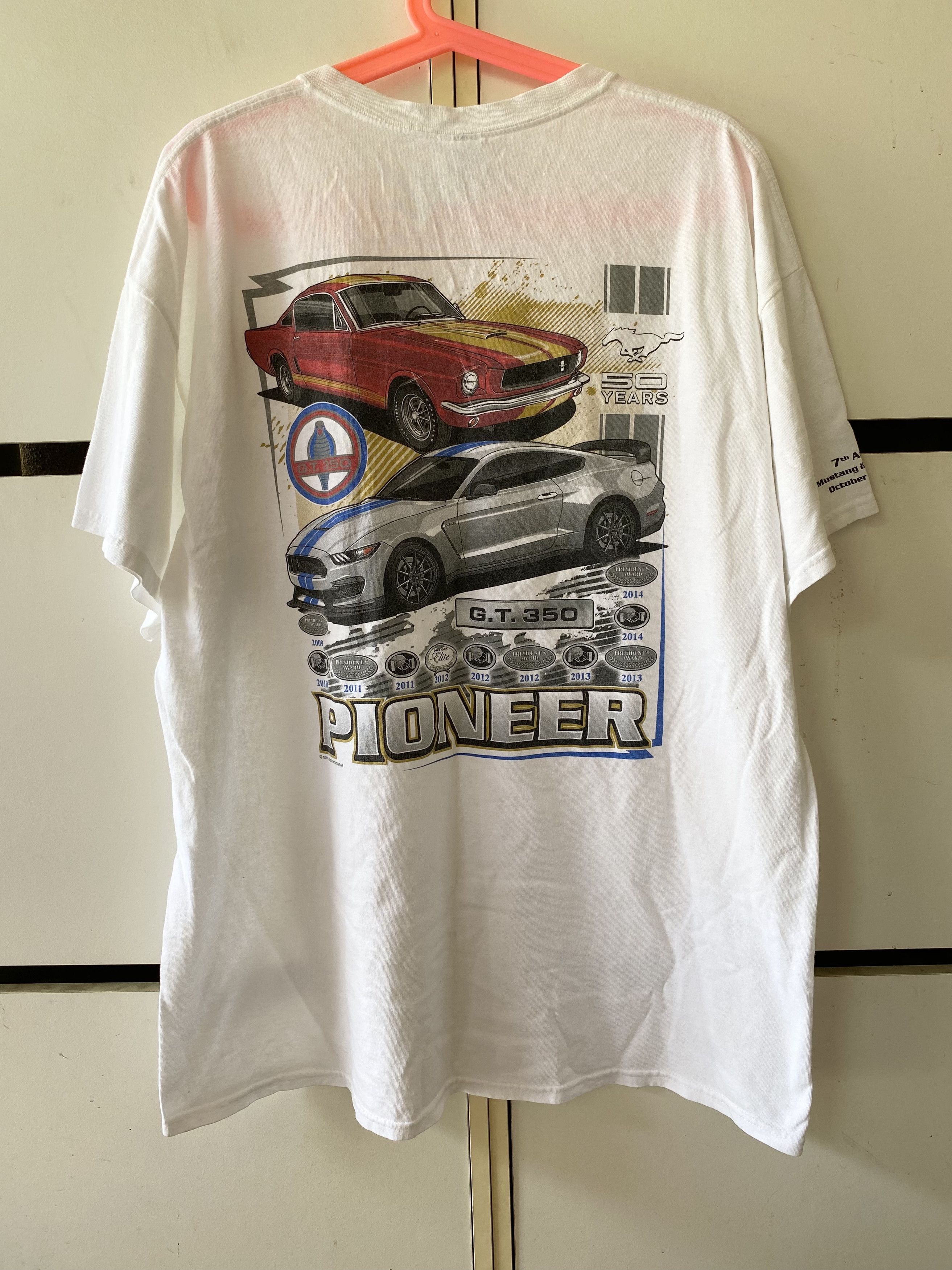 2015 FORD MUSTANG MOTOR SHOW T SHIRT