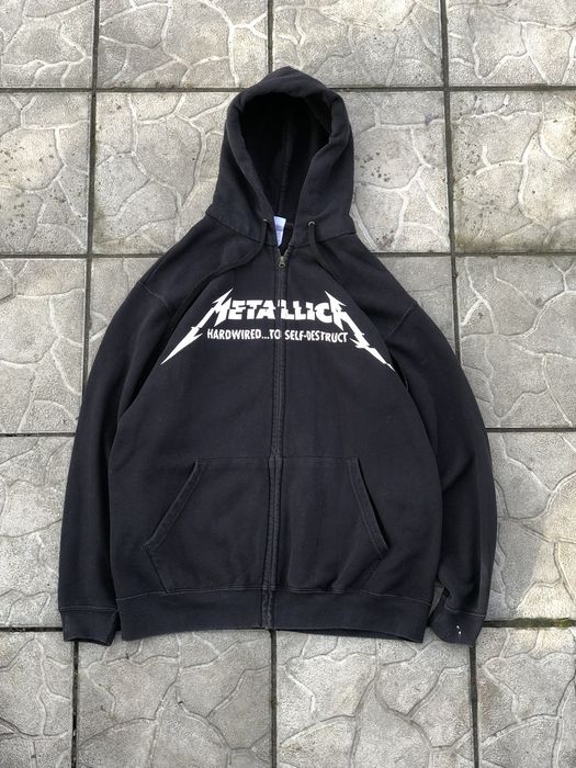 Vintage Metallica print hoodie