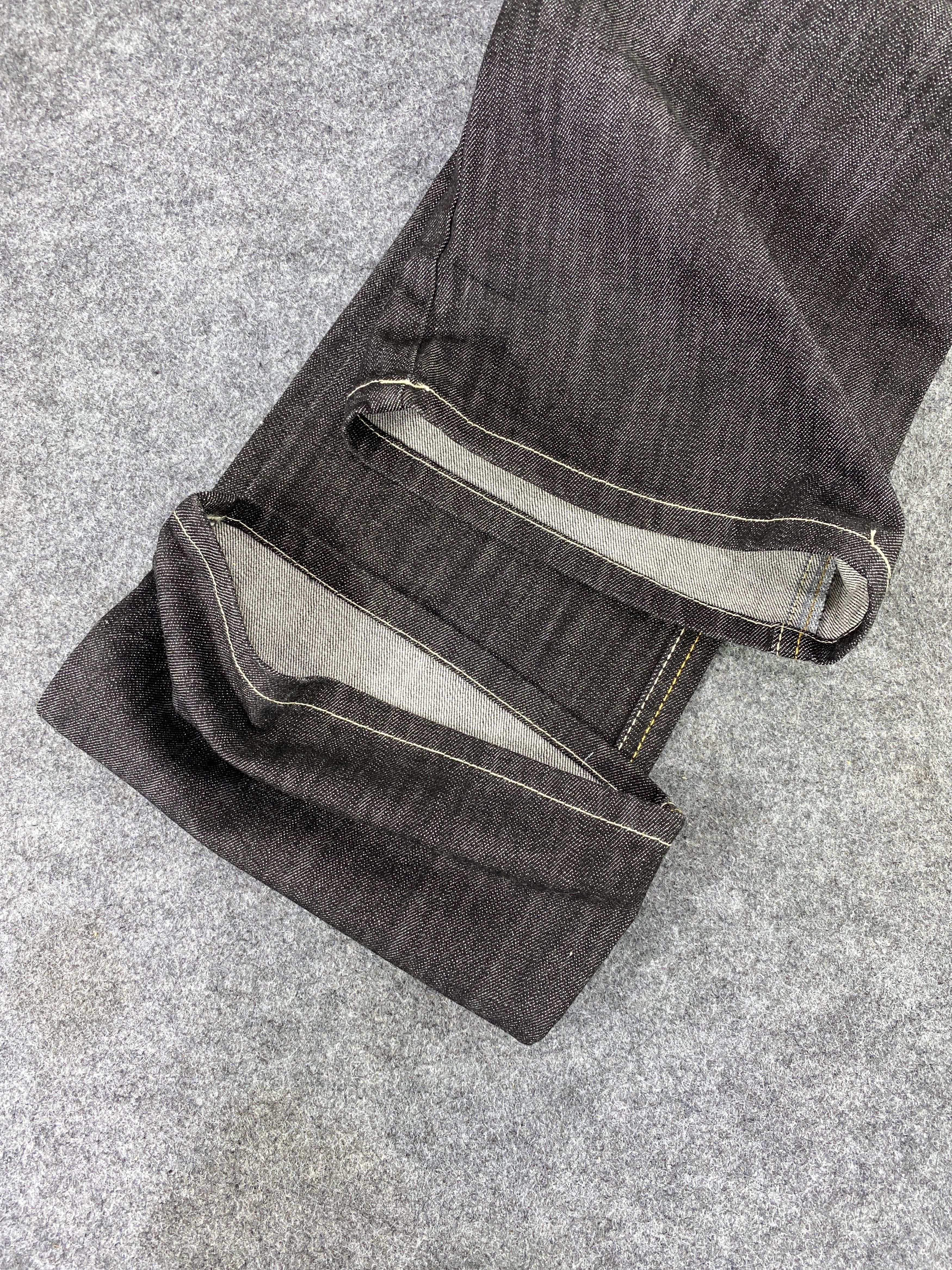 Japanese Brand Japanese Brand Bootcut Black Jeans - J1051 Size 26" / US 2 / IT 38 - 9 Thumbnail