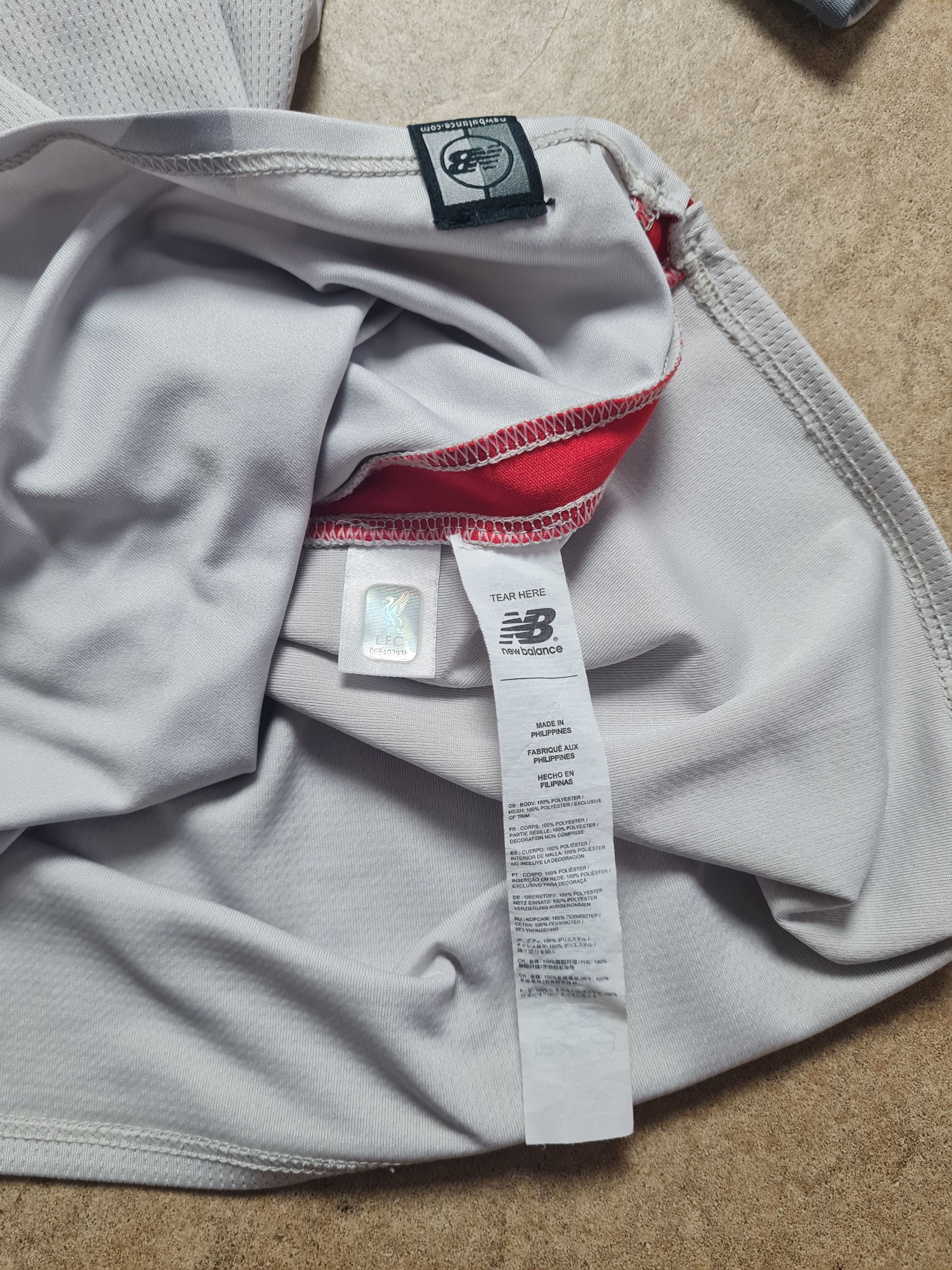 New Balance JERSEY LIVERPOOL 2018/2019 THIRD SOCCER SHIRT NEW BALANCE Size US M / EU 48-50 / 2 - 8 Thumbnail