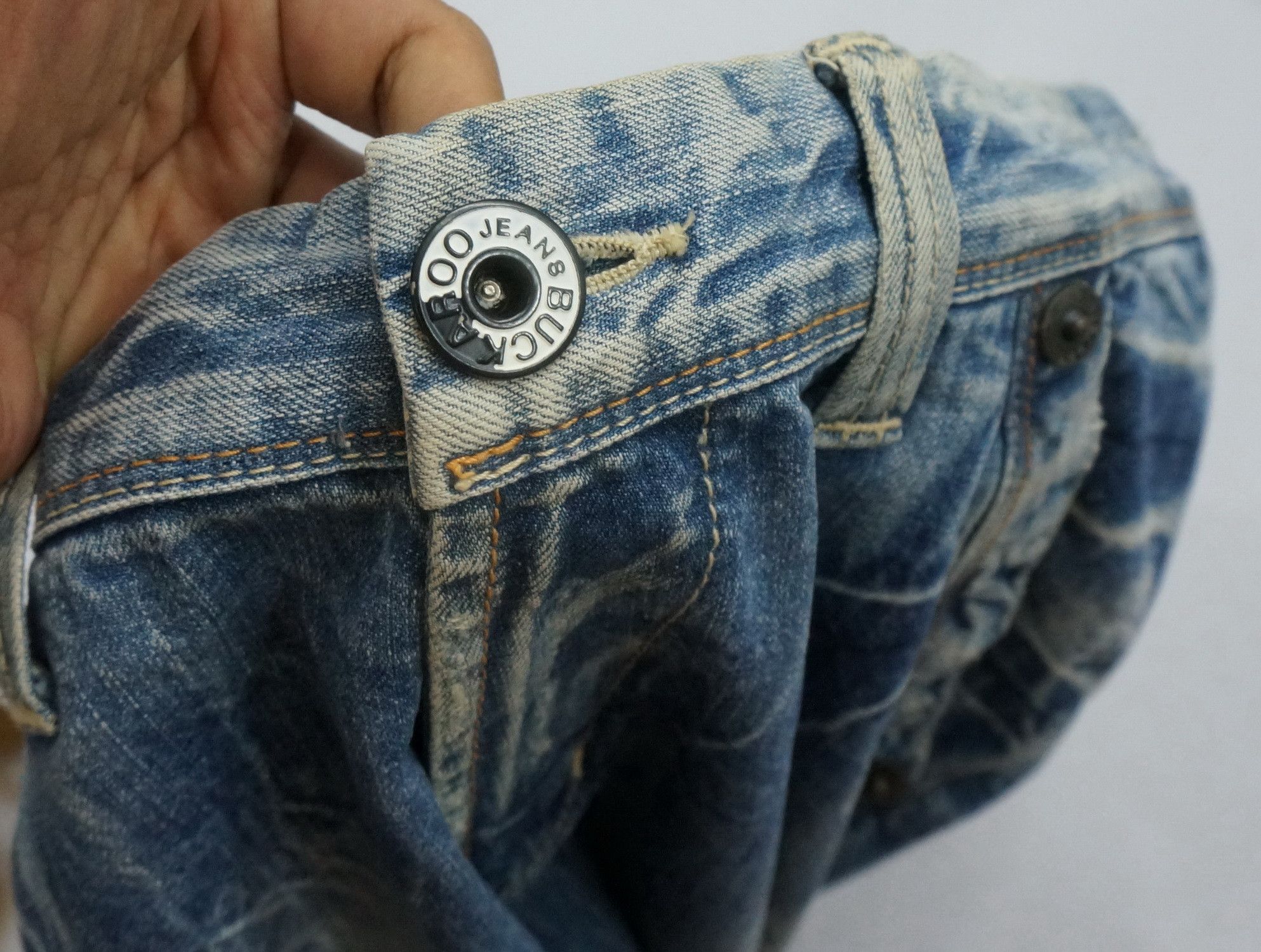 BUCKAROO Vintage Wide Leg Distressed Jeans