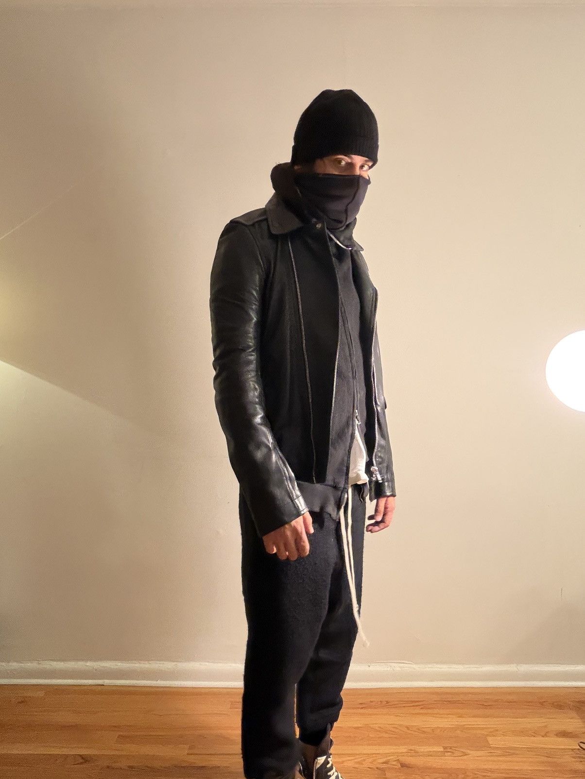 Rick Owens Rick Owens Stooges Leather Jacket Size US M / EU 48-50 / 2 - 2 Thumbnail