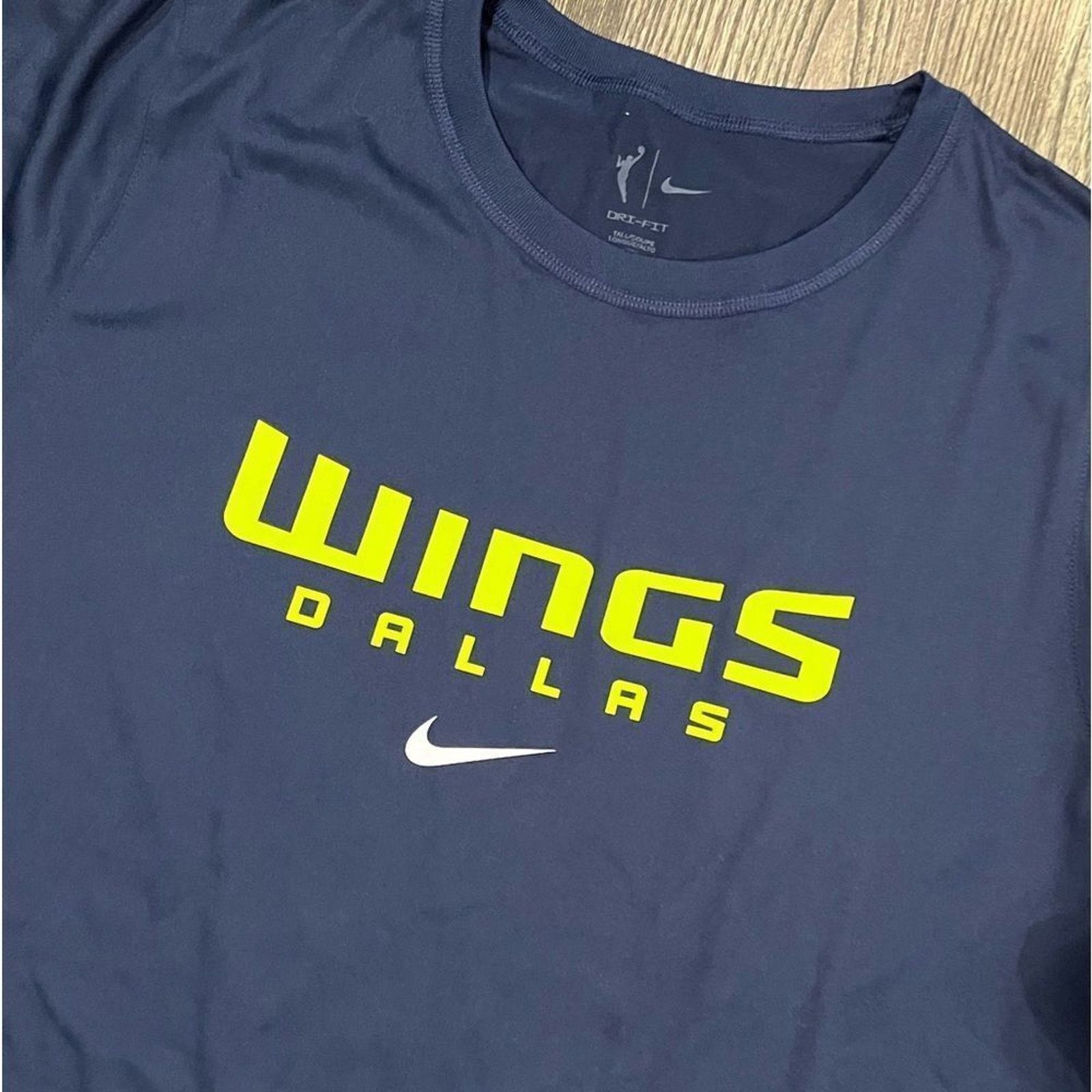 Nike NWT Nike WNBA Womens Dri-Fit Dallas Wings T-Shirt 2XLT Size XXL / US 16-18 / IT 52-54 - 3 Thumbnail
