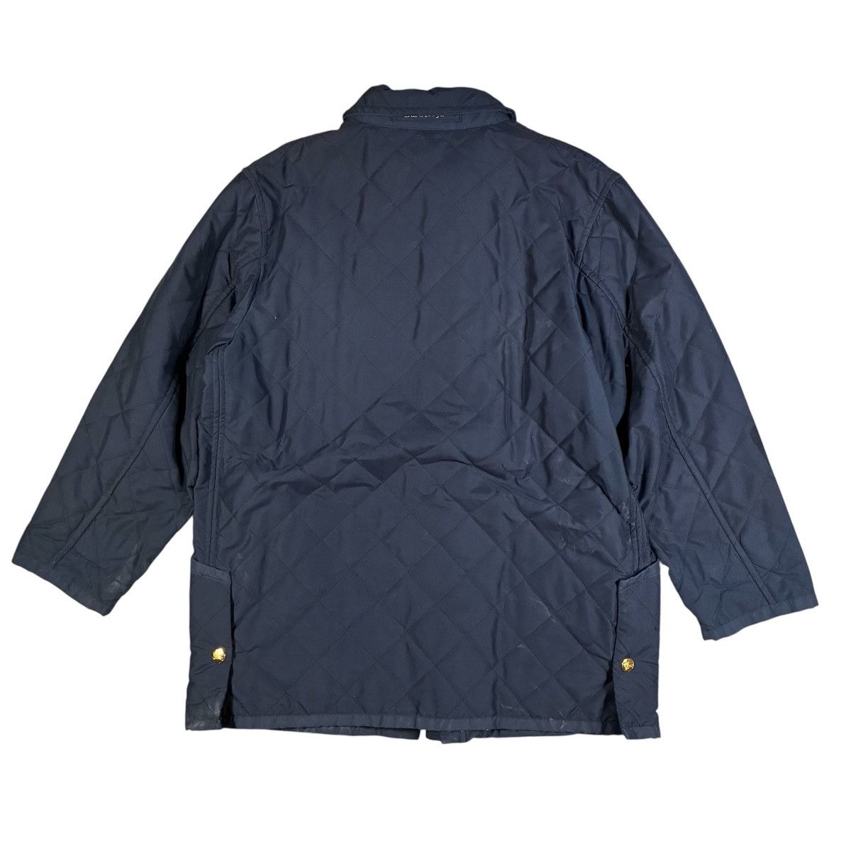 Burberry Burberrys 90s Vintage Quilted Jacket Waterproof Black Size M Size M / US 6-8 / IT 42-44 - 3 Thumbnail