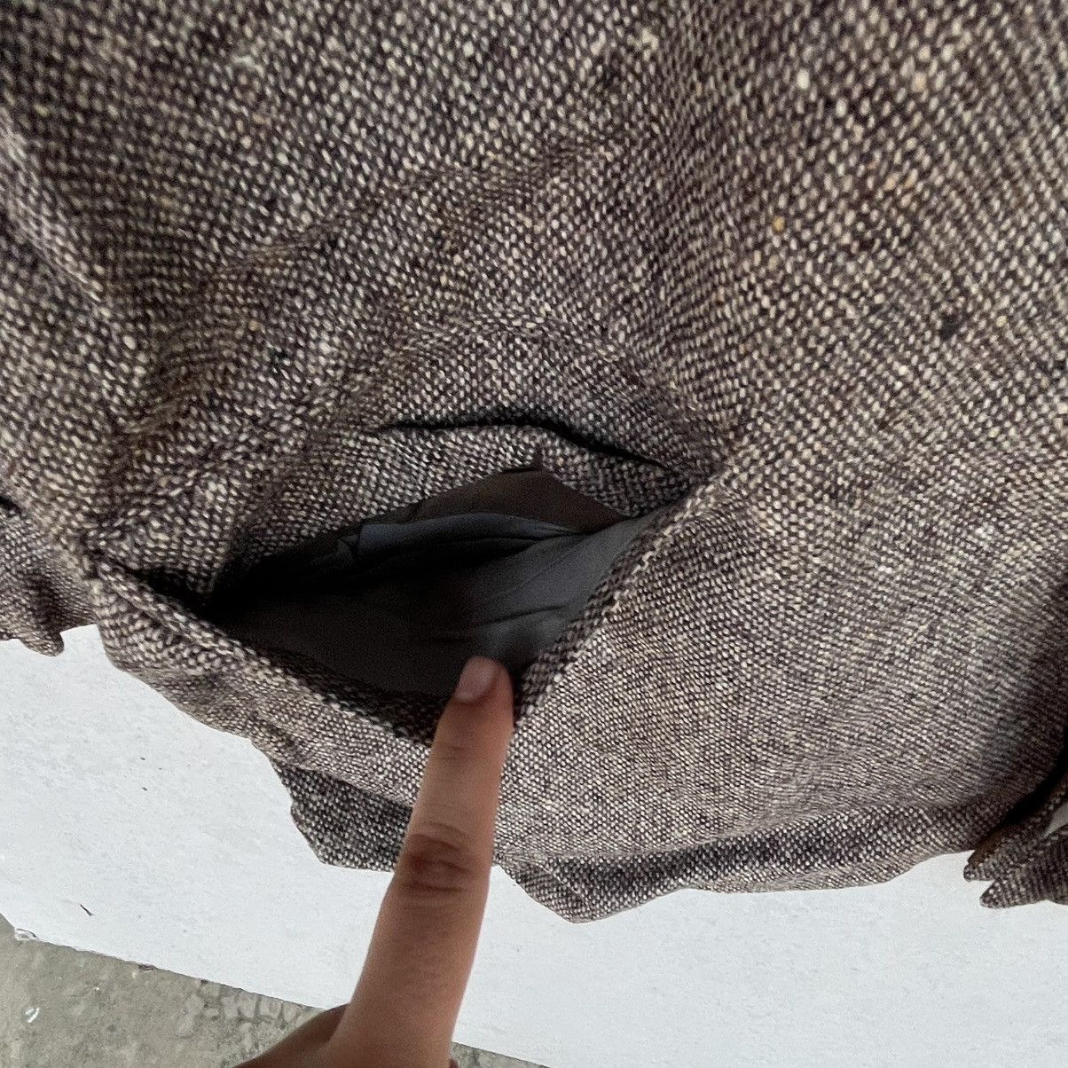 Other Vintage Brown Wool Blazer With A Classic Fit Size XL Size 52S - 5 Thumbnail
