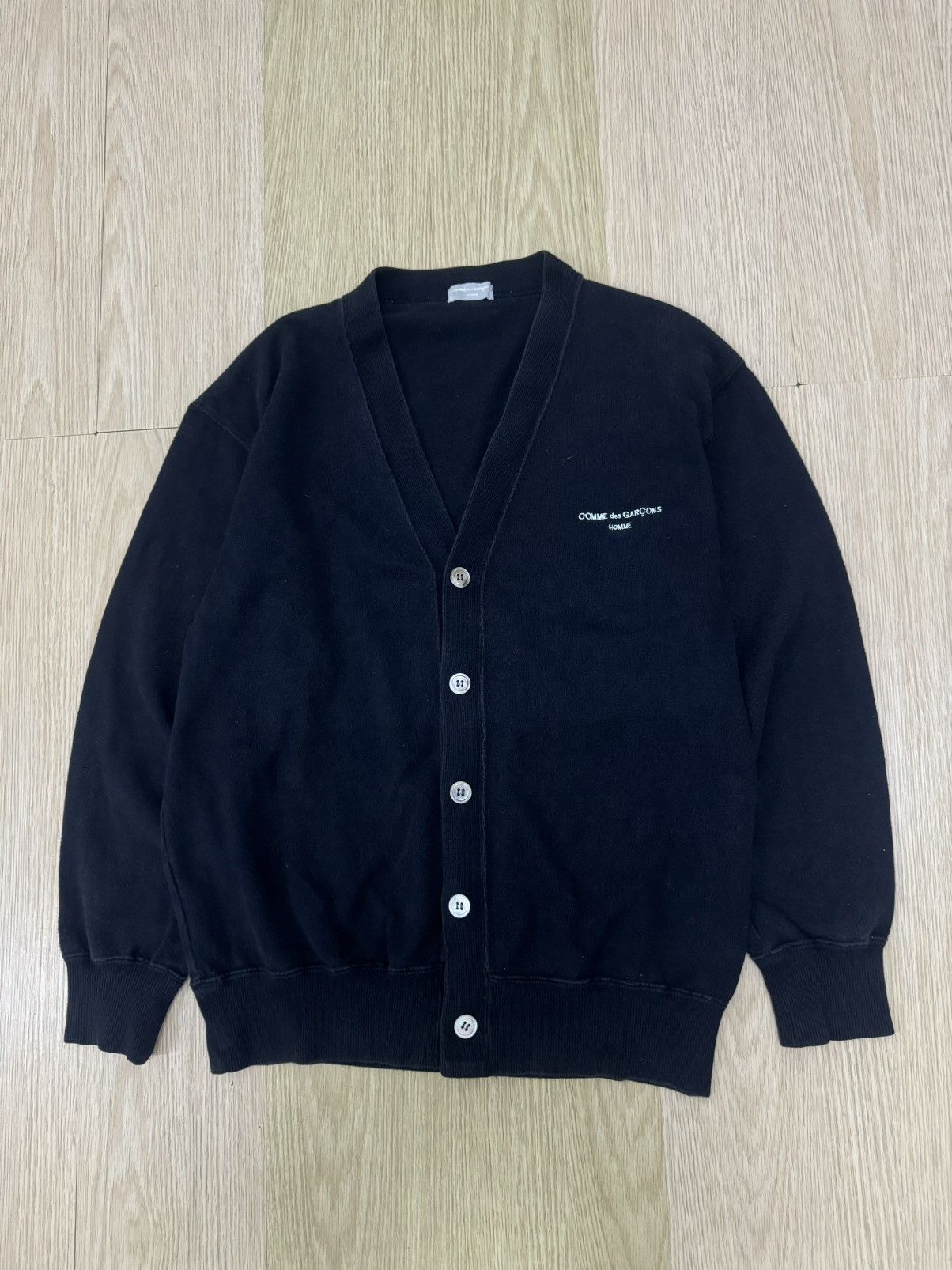 Comme des Garcons × Comme des Garcons Homme × Comme des Garcons Homme Plus AD 1989 Comme des garcons Home embroidered cardigan Size US M / EU 48-50 / 2 - 1 Thumbnail