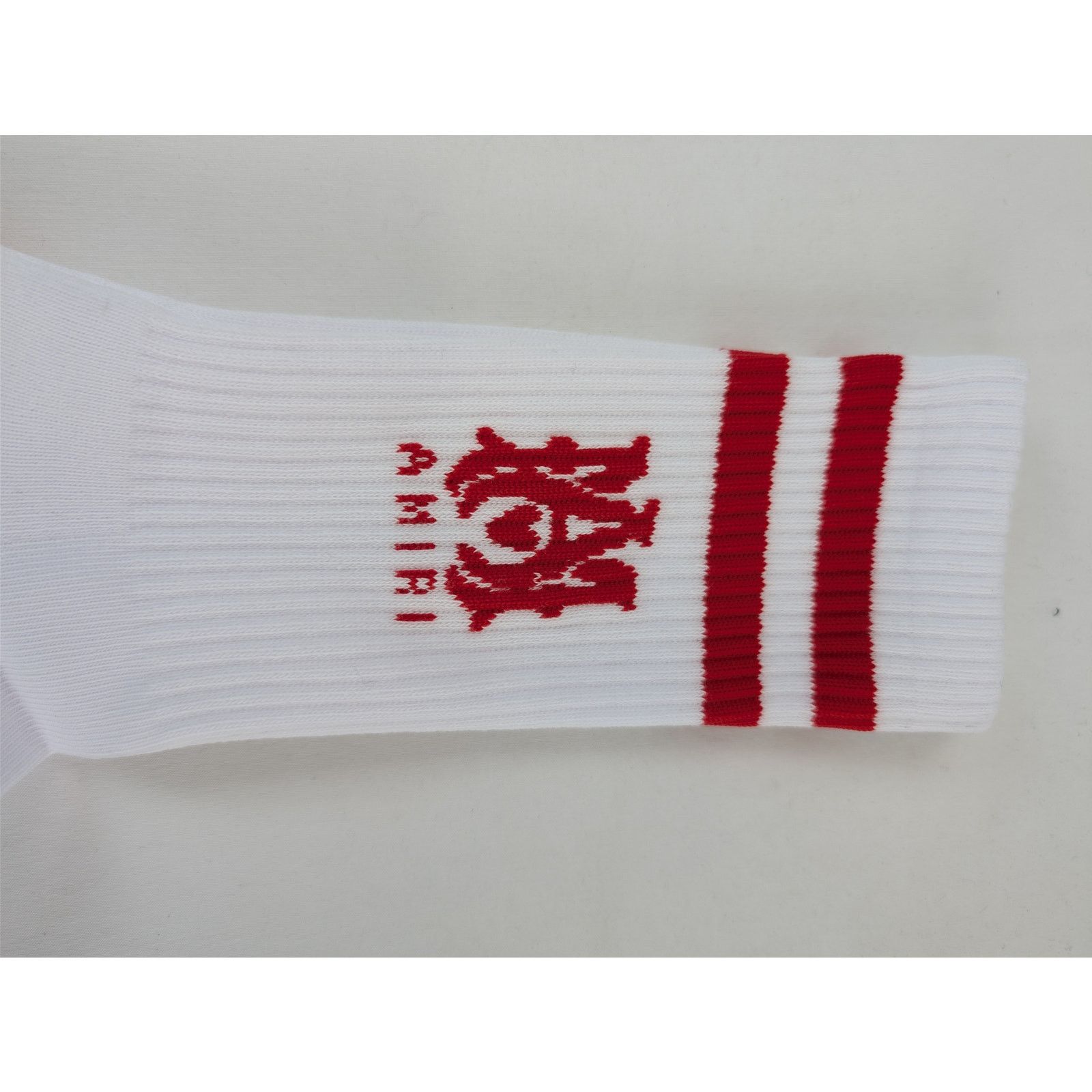 Amiri o1rshd1 Size: 43-44 / MA Tube Socks in White / Red Size ONE SIZE - 6 Thumbnail
