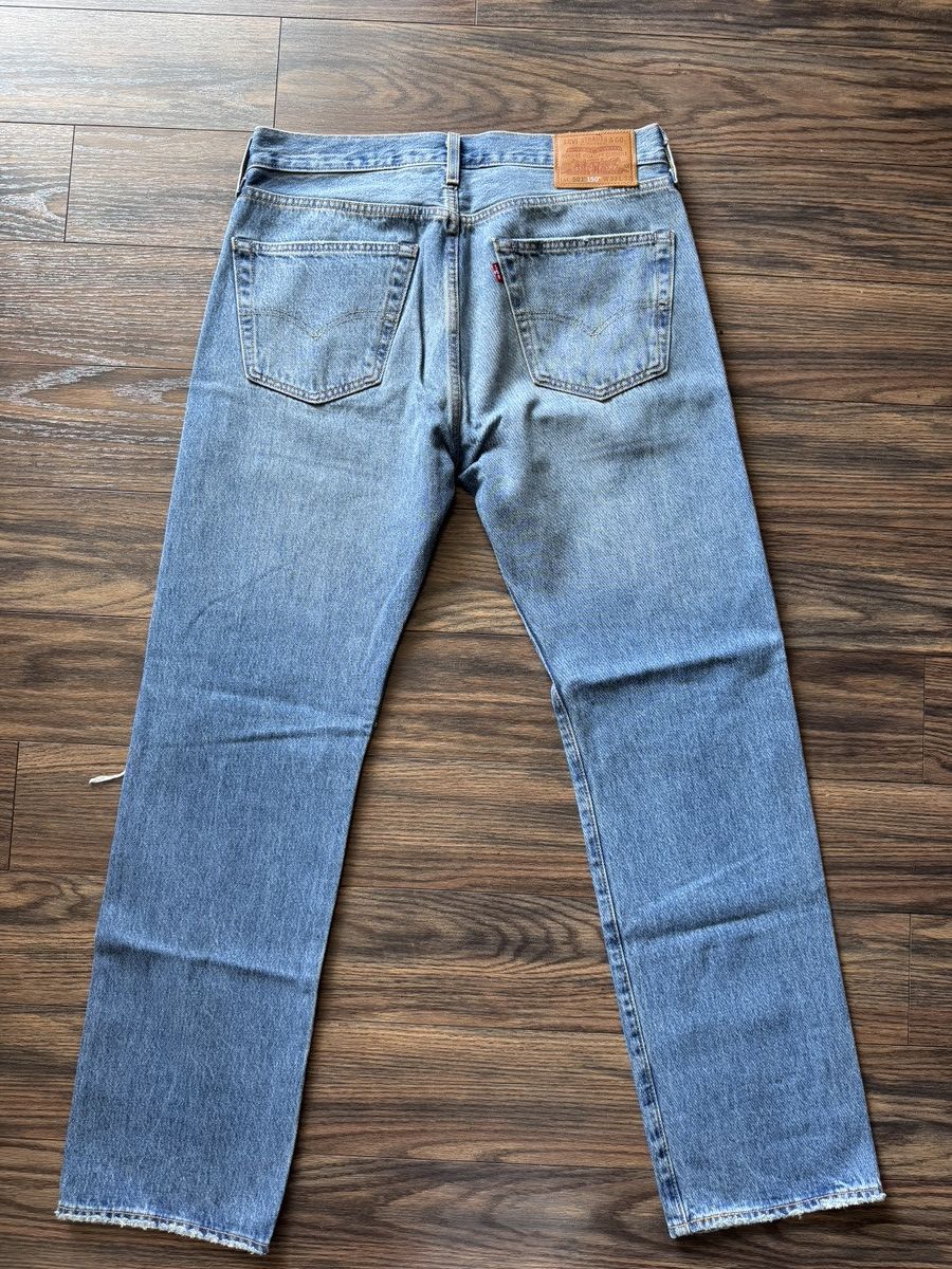 Levi's Levi’s 501® Original Fit Men’s Jeans Denim Size US 33 - 2 Thumbnail