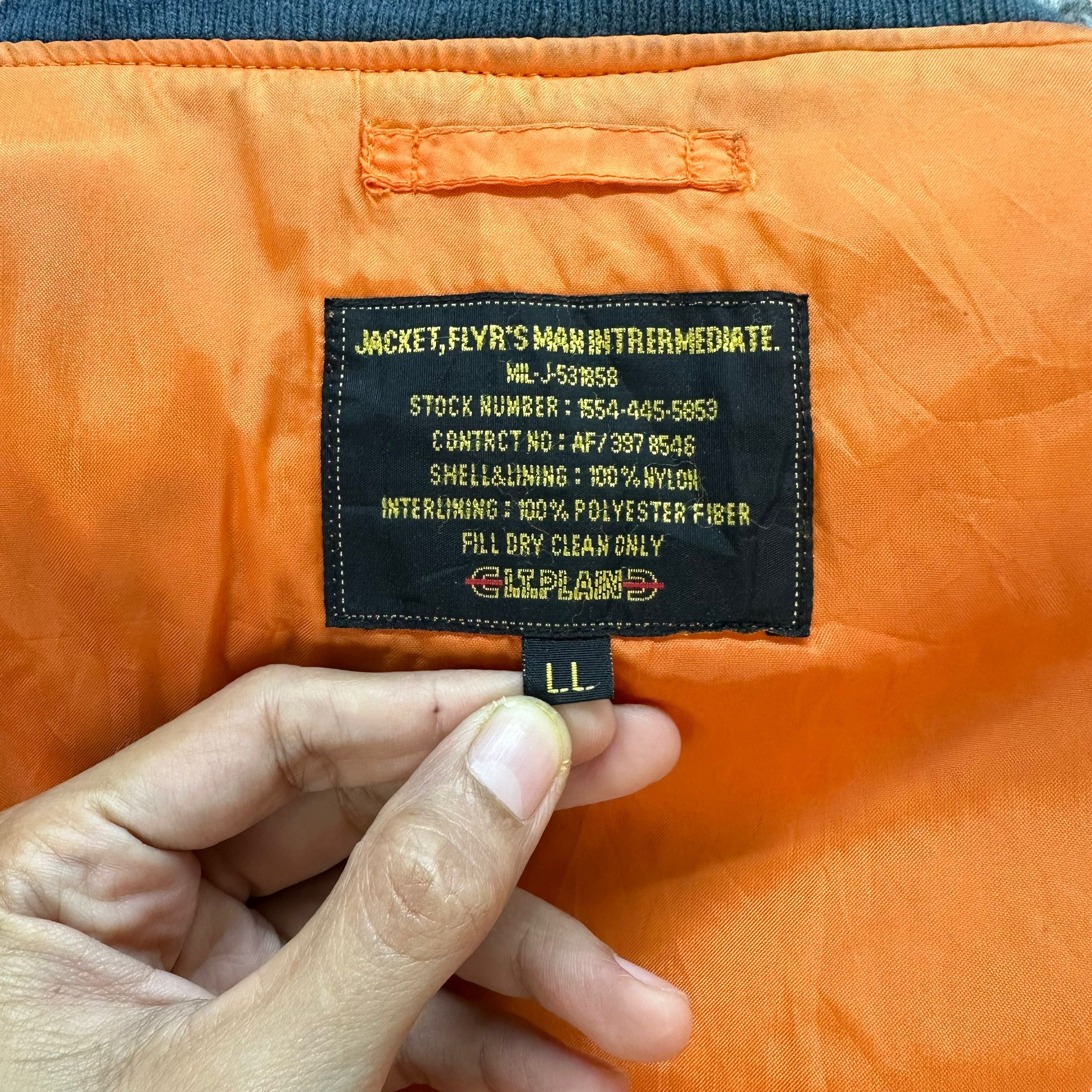 Vintage RARE VINTAGE GREEN BOMBER JACKET I.T PLAIN #7540-152 Size US XL / EU 56 / 4 - 10 Thumbnail