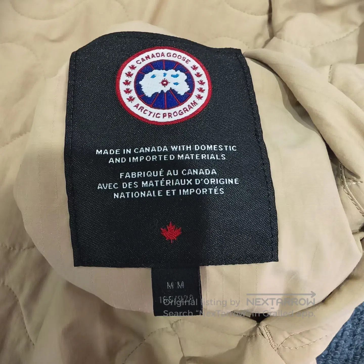 Canada Goose Canada Goose Khaki Reversible Casual Jacket| Size M / US 6-8 / IT 42-44 - 4 Thumbnail