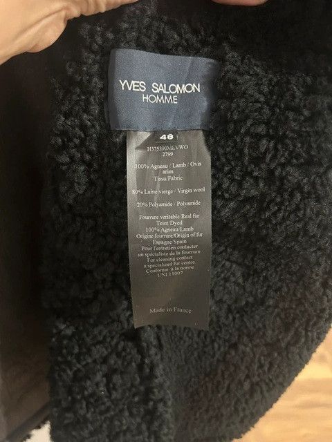 Yves Salomon Yves Salomon Shearling Fur Jacket Coat Size US M / EU 48-50 / 2 - 2 Thumbnail