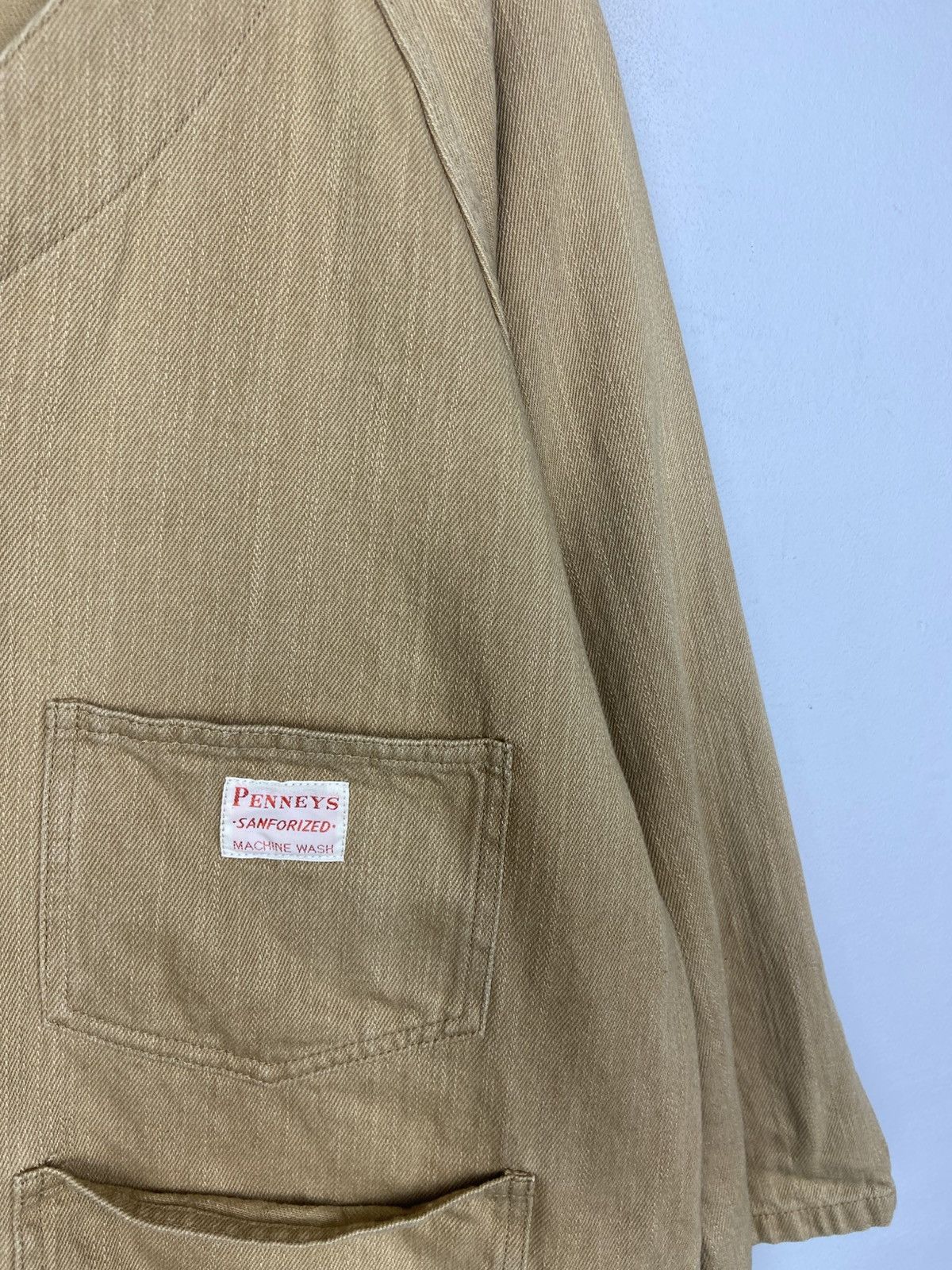 Vintage VINTAGE PENNEYS SANFORIZED WORKWEAR JACKET Size US L / EU 52-54 / 3 - 5 Thumbnail