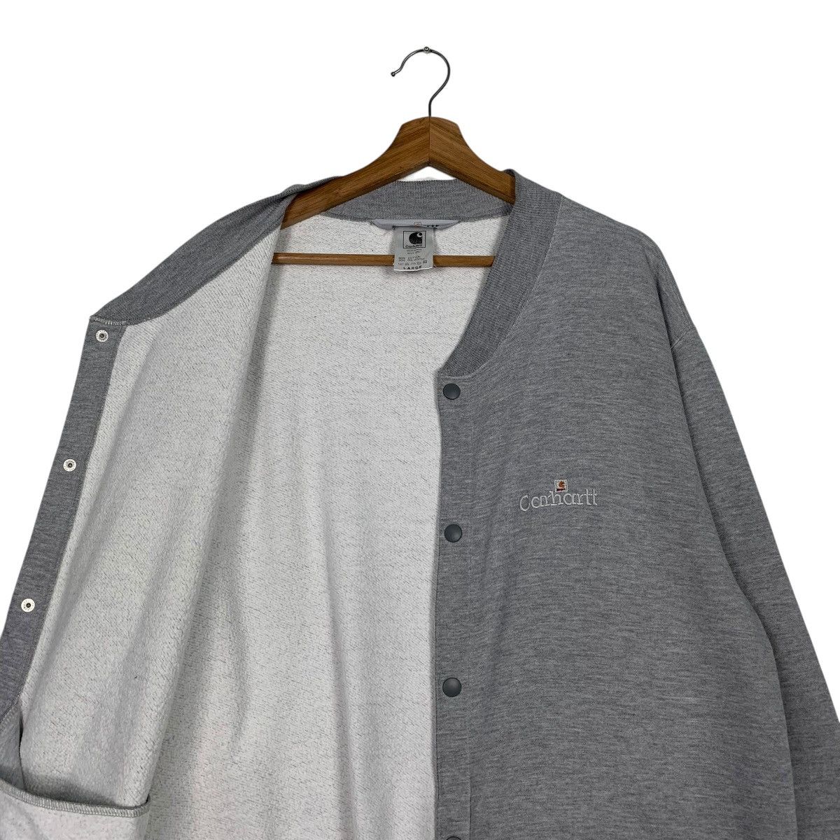 Carhartt Carhatt Snap Button Sweater Jacket Size US L / EU 52-54 / 3 - 10 Thumbnail