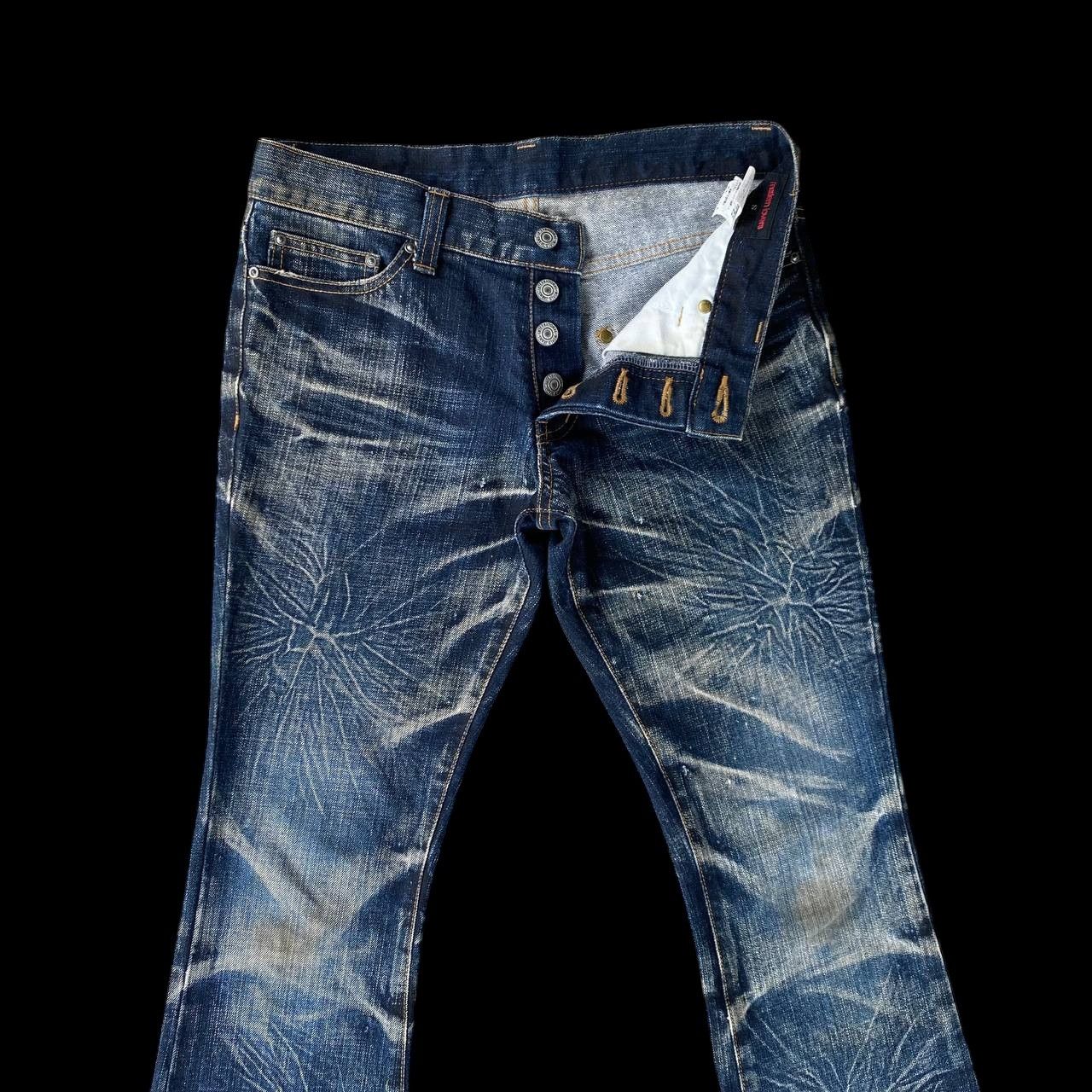 Japanese Brand BOOTCUT JAPAN MODERN LOVERS STARBURST WASH RUSTY CLAWMARK Size US 28 / EU 44 - 17 Thumbnail