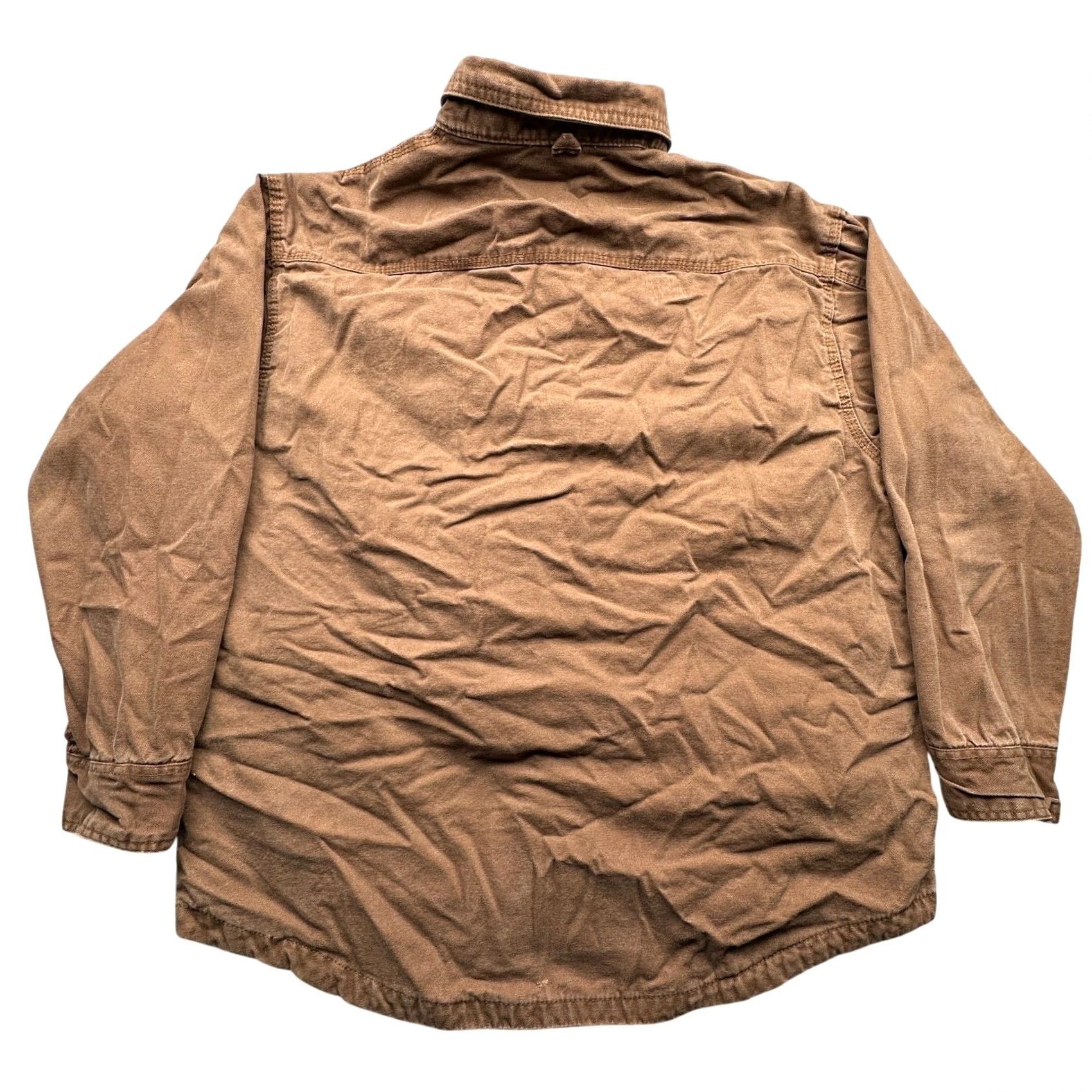 CO Lakin McKey Trading Co Key Flannel Lined Duck Canvas Shirt Shacket Brown Pocket Shacket Shirt Shacket Brown L Linen? Size US L / EU 52-54 / 3 - 2 Thumbnail