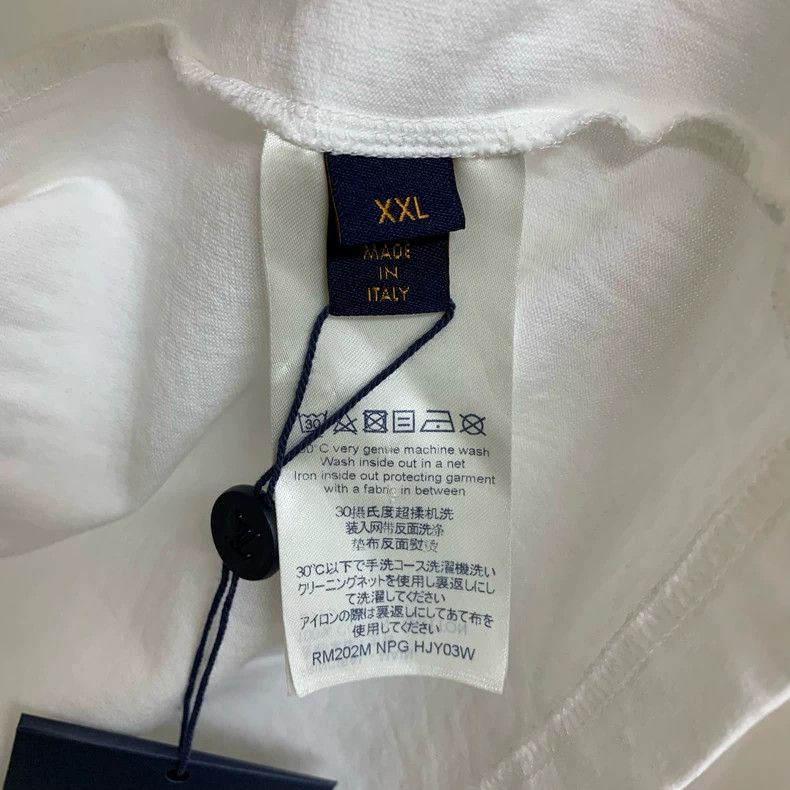 Louis Vuitton Louis Vuitton White Lianliankan short sleeve Size US XXL / EU 58 / 5 - 4 Thumbnail