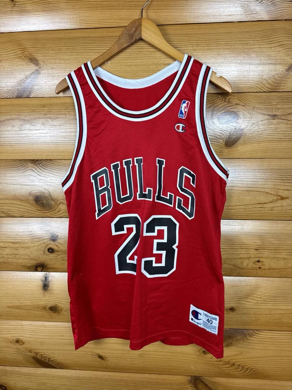 Champion Vintage Chicago Bulls #23 Jordan champion jersey nba retro Size US M / EU 48-50 / 2 - 1 Thumbnail