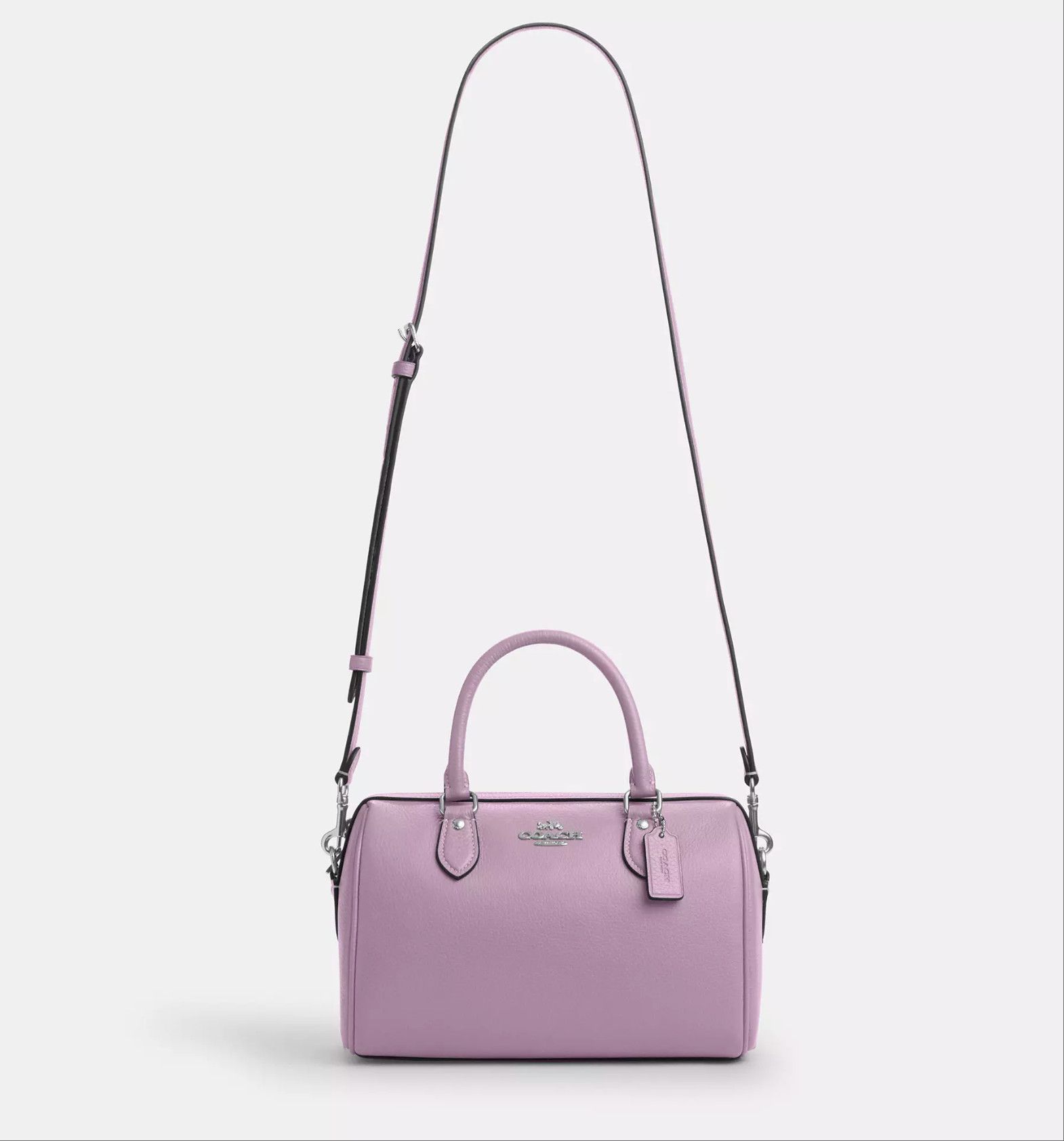 Coach Rowan Satchel Bag CV962 Silver/Jasmine Size ONE SIZE - 14 Thumbnail