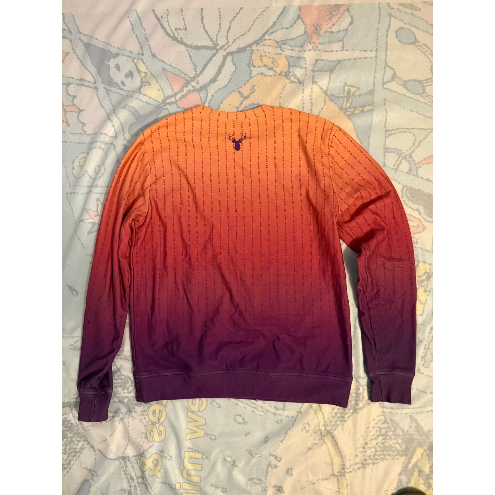 Other Edgy 'F U' Graphic Sweatshirt - Bold Statement Piece Size M / US 6-8 / IT 42-44 - 2 Thumbnail
