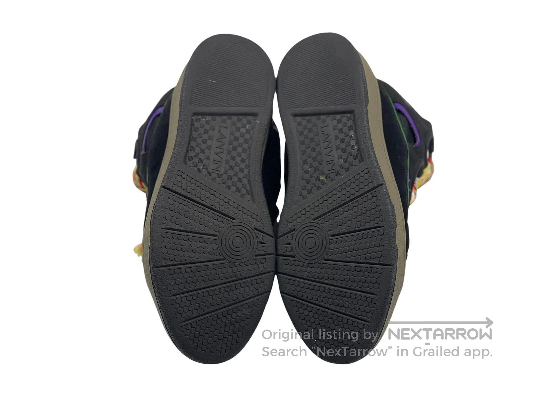 Lanvin Lanvin Black Yellow Purple Color Bread Shoes Size US 11 / EU 44 - 5 Thumbnail