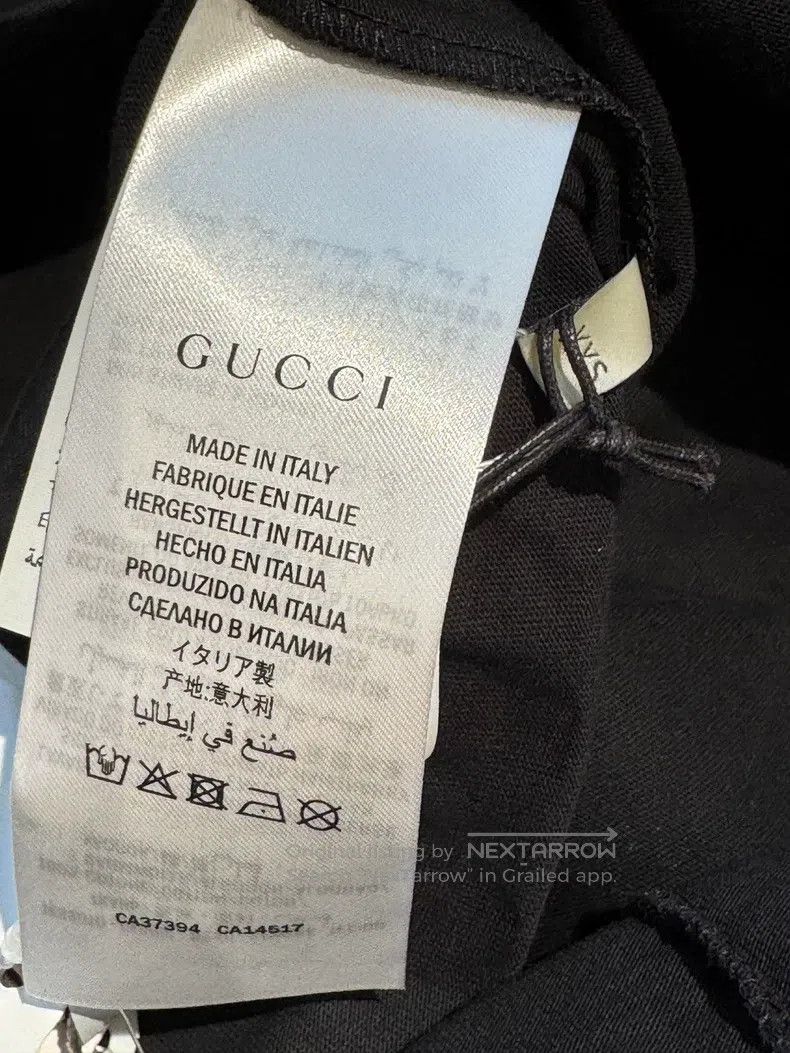Gucci Gucci Letter printed short-sleeved T-shirt Size US XXS / EU 40 - 7 Thumbnail