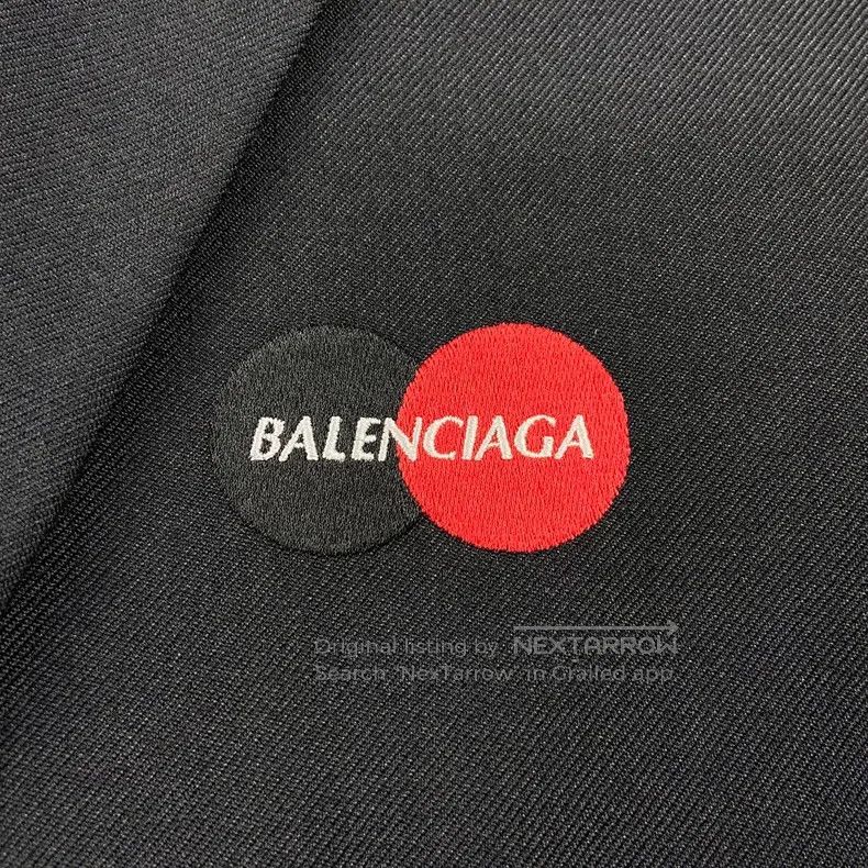 Balenciaga Balenciaga Black Mastercard Blazer Size XXS / US 00 / IT 34 - 3 Thumbnail