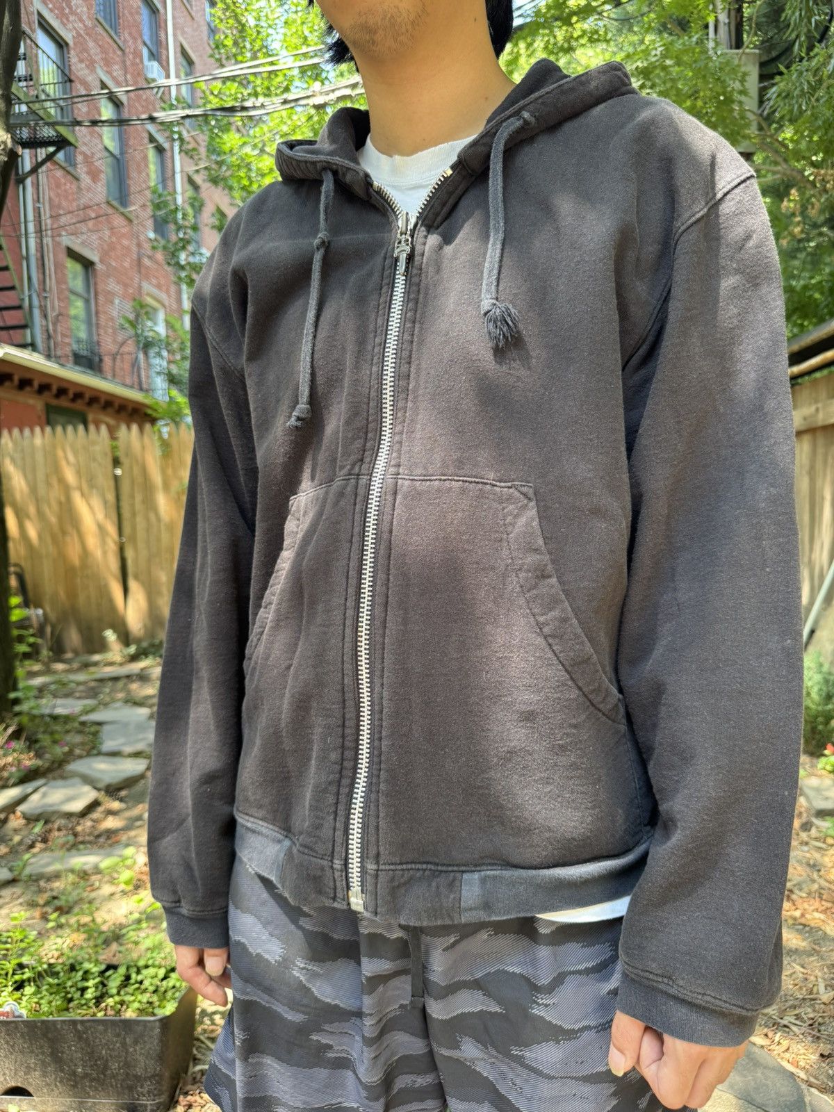 Chrome Hearts Vintage Chrome Hearts Leather Patch Horseshoe Zip up Hoodie Size US M / EU 48-50 / 2 - 5 Thumbnail