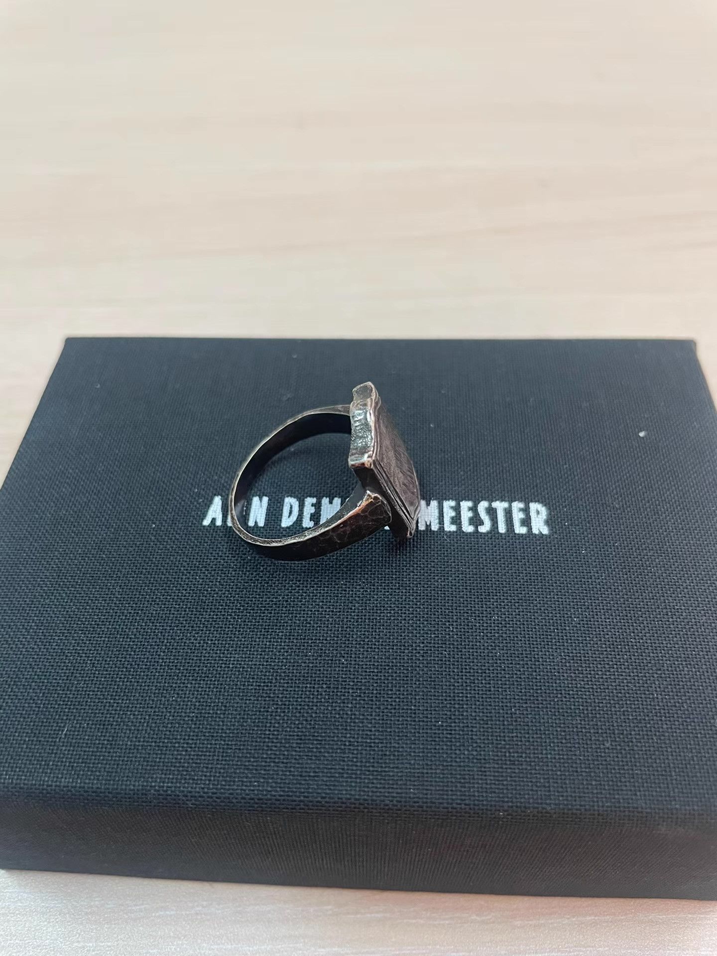 Ann Demeulemeester Ann Demeulemeester FW18 Aged Armor Men's Ring Ｑ21 Size ONE SIZE - 4 Thumbnail