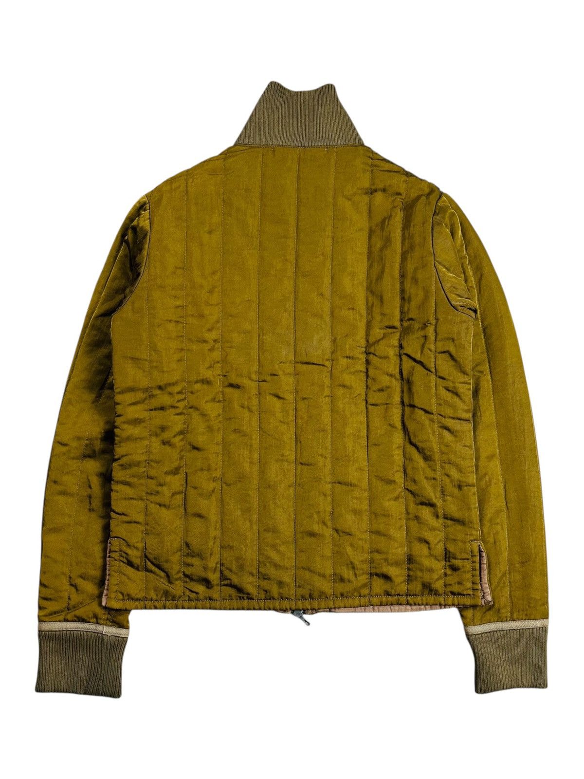 Shellac 2000s Rip Van Winkle - Riri Zips Quilted Jacket Size US M / EU 48-50 / 2 - 4 Thumbnail