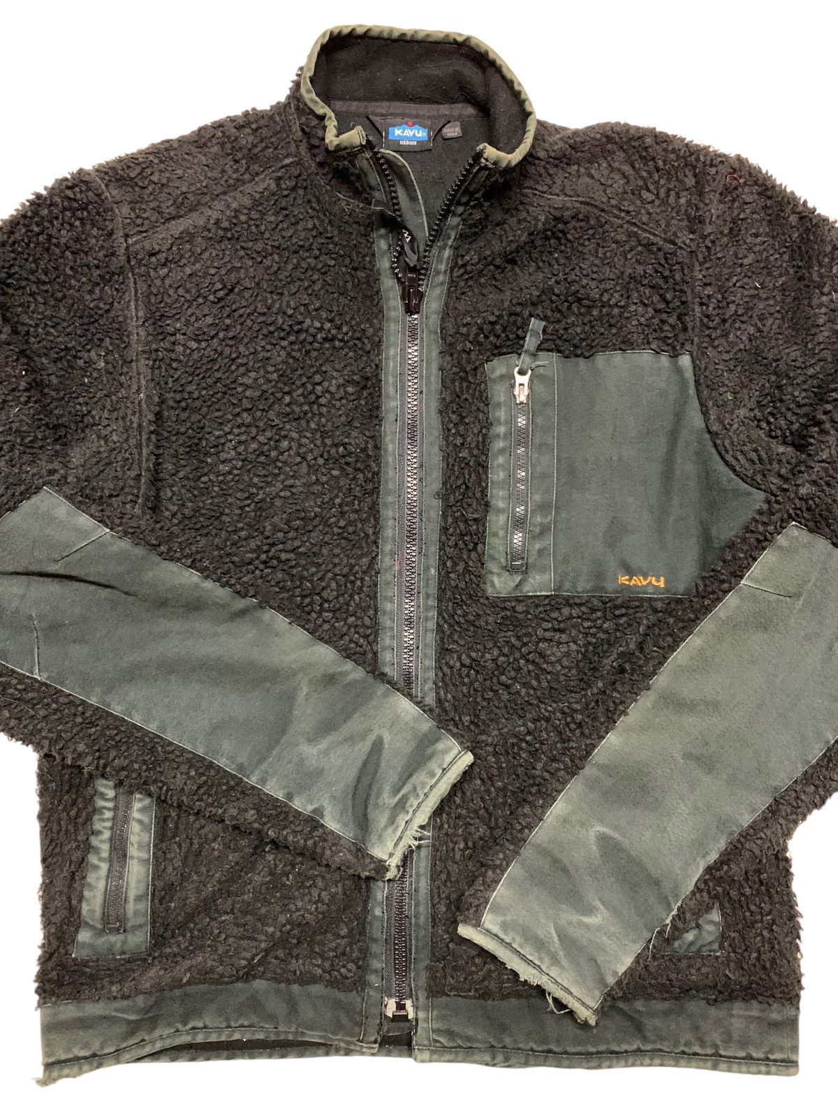 Japanese Brand × KAVU × Vintage KAVU SHERPA FLEECE JACKET Size US M / EU 48-50 / 2 - 7 Thumbnail
