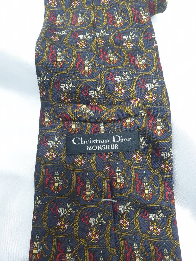 Christian Dior Monsieur Christian dior monsieur monogram tie Size ONE SIZE - 5 Thumbnail