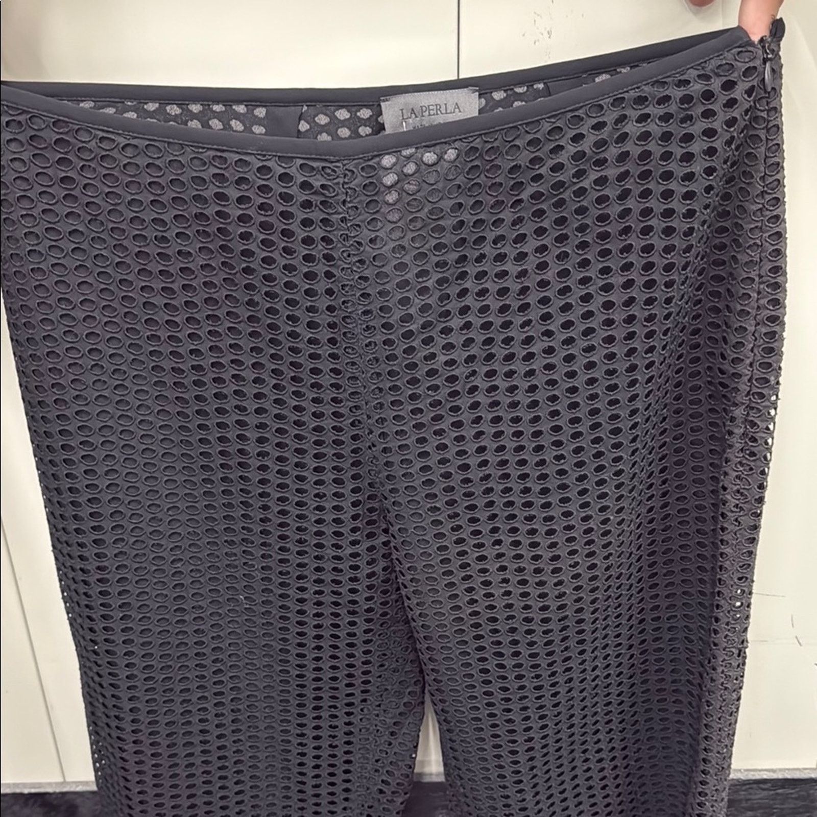 La Perla La Perla Mesh Trousers rare find Size L Size 28" / US 6 / IT 42 - 1 Thumbnail