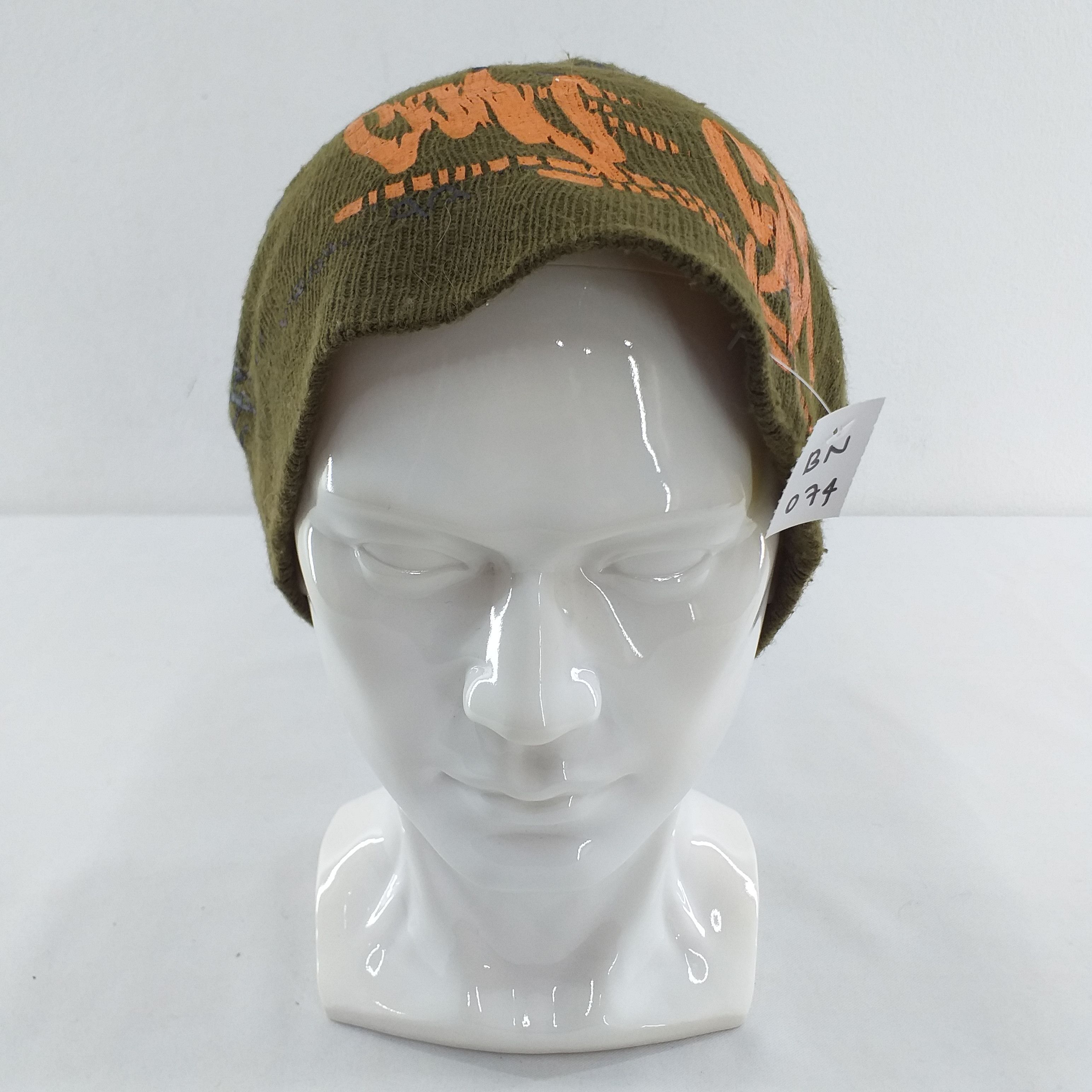 Japanese Brand Printed Art Snow Cap Hat Beanie -BN074 Size ONE SIZE - 1 Thumbnail