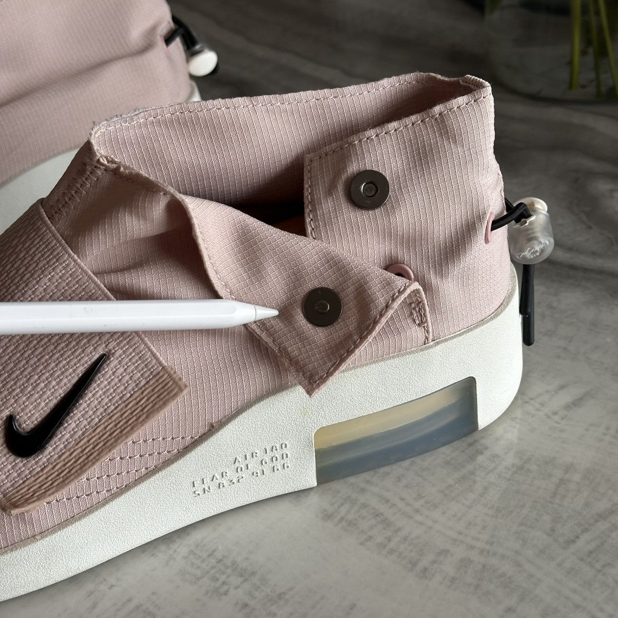 Fear of God × Nike Nike Air Fear of God Particle Beige Moccasin Shoes Size US 8.5 / EU 41-42 - 3 Thumbnail