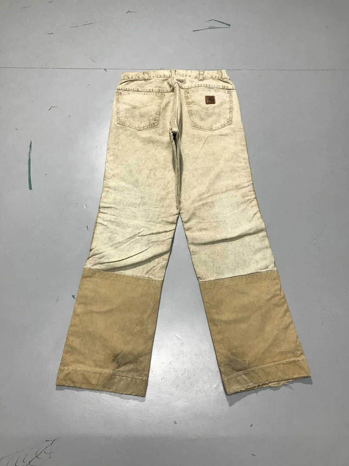 Carhartt 90’s Vintage Carhartt double knee workwear denim Size US 32 / EU 48 - 2 Thumbnail
