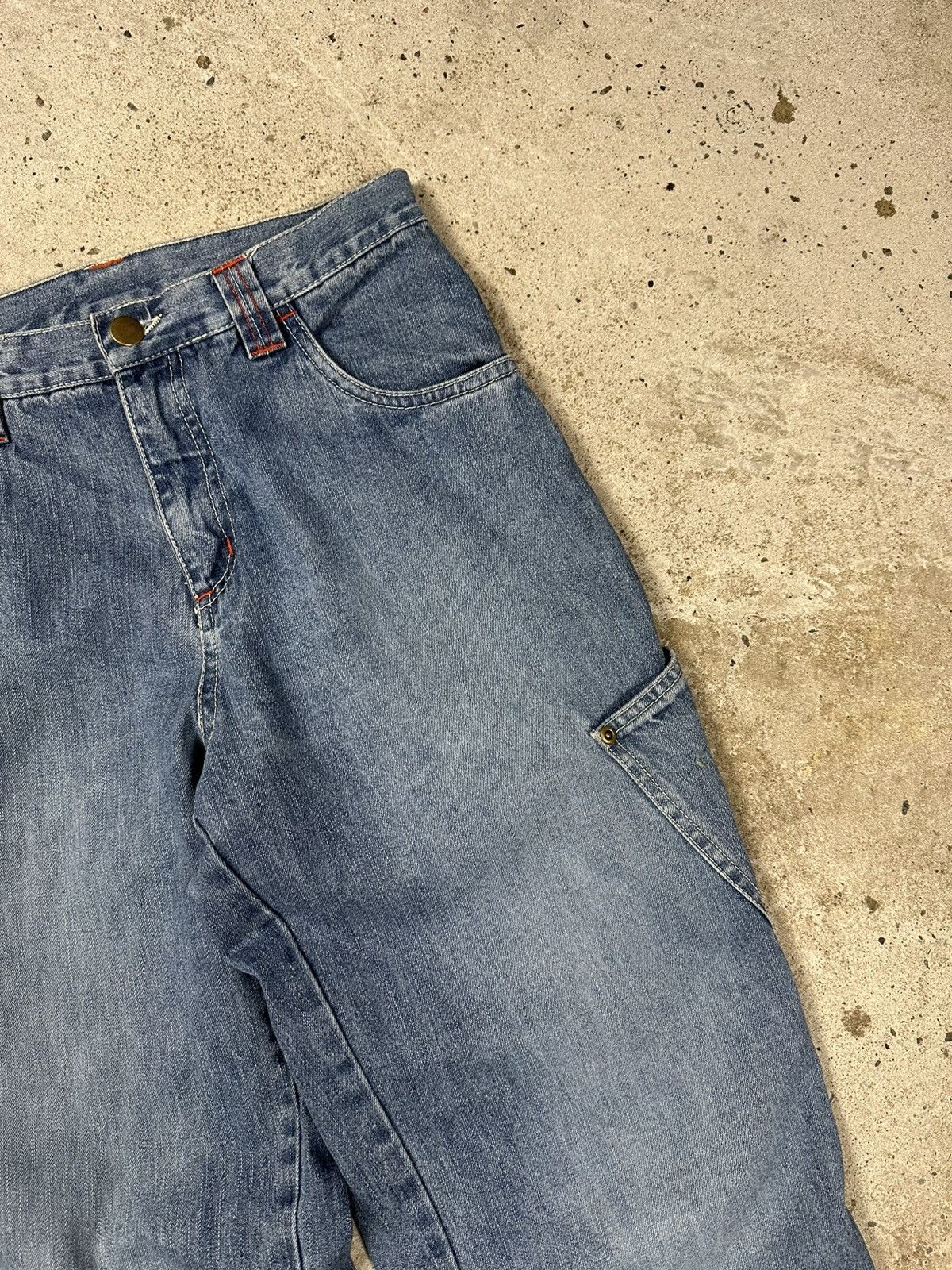 JNCO × Vintage Vintage Y2K Jnco Style Baggy Multi Pocket Denim Pants Jeans Size US 28 / EU 44 - 12 Thumbnail