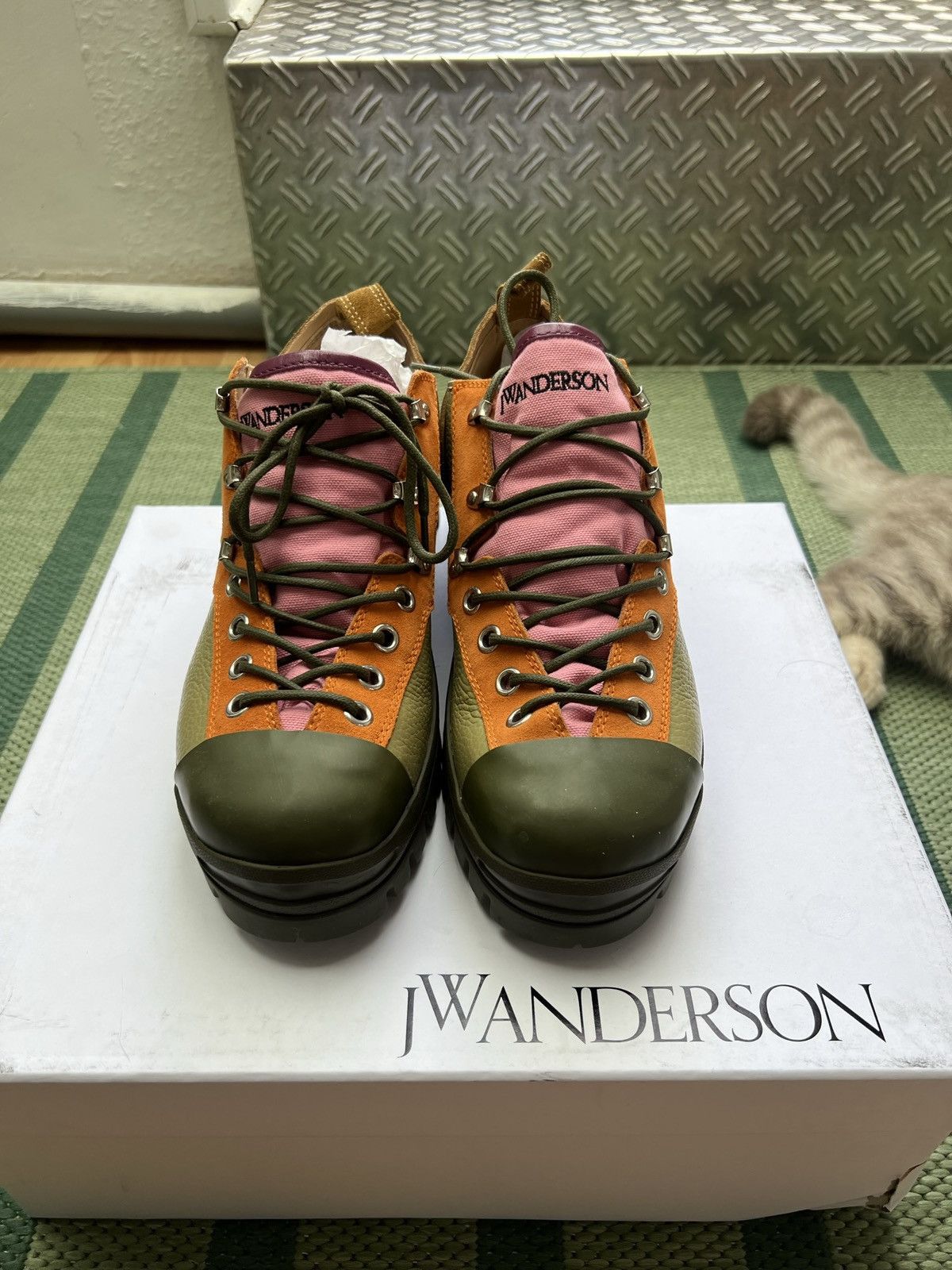 JW Anderson Calf Grain Hiking Sneaker Size US 9 / EU 42 - 3 Thumbnail