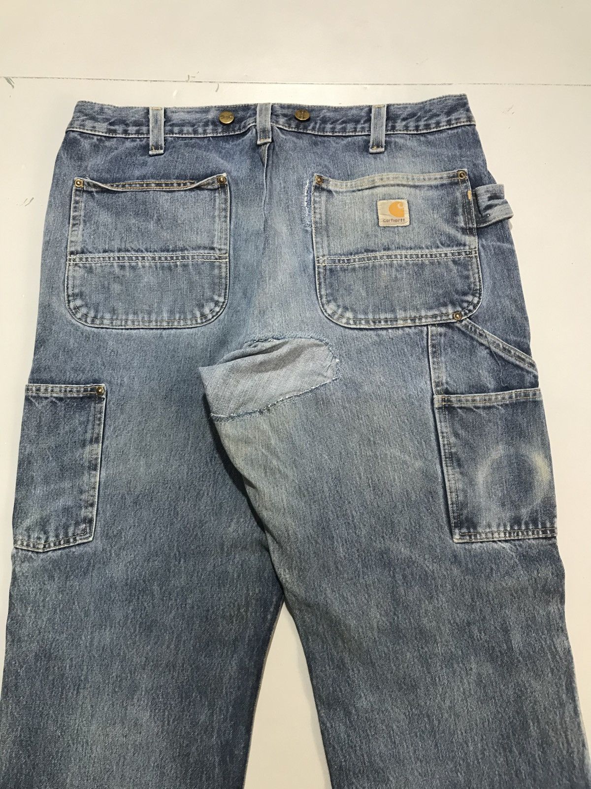 Carhartt Vintage carhartt double knee workwear Size US 34 / EU 50 - 10 Thumbnail