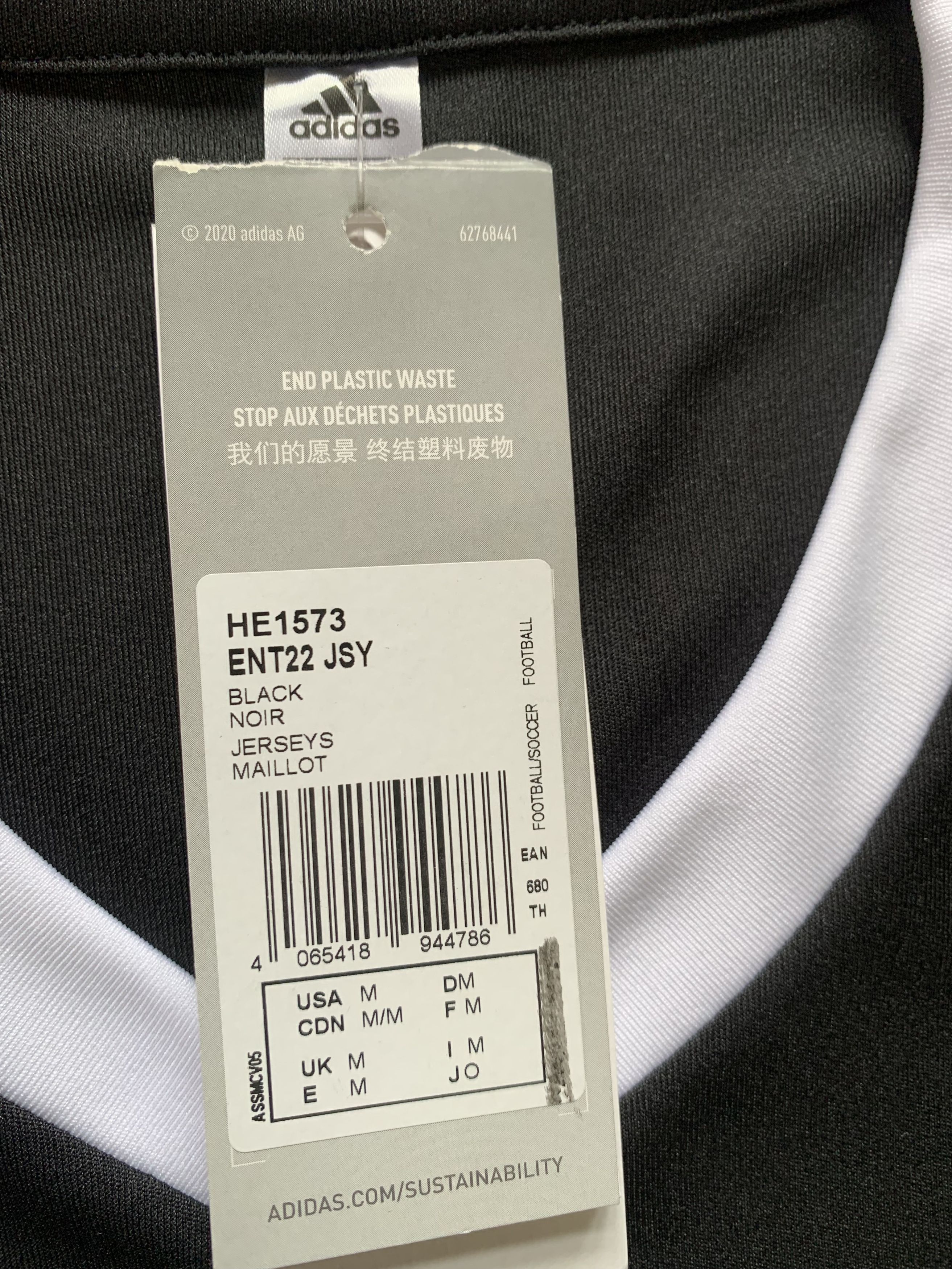 Adidas Adidas AeroReady Black Training T-Shirt Size US M / EU 48-50 / 2 - 6 Thumbnail