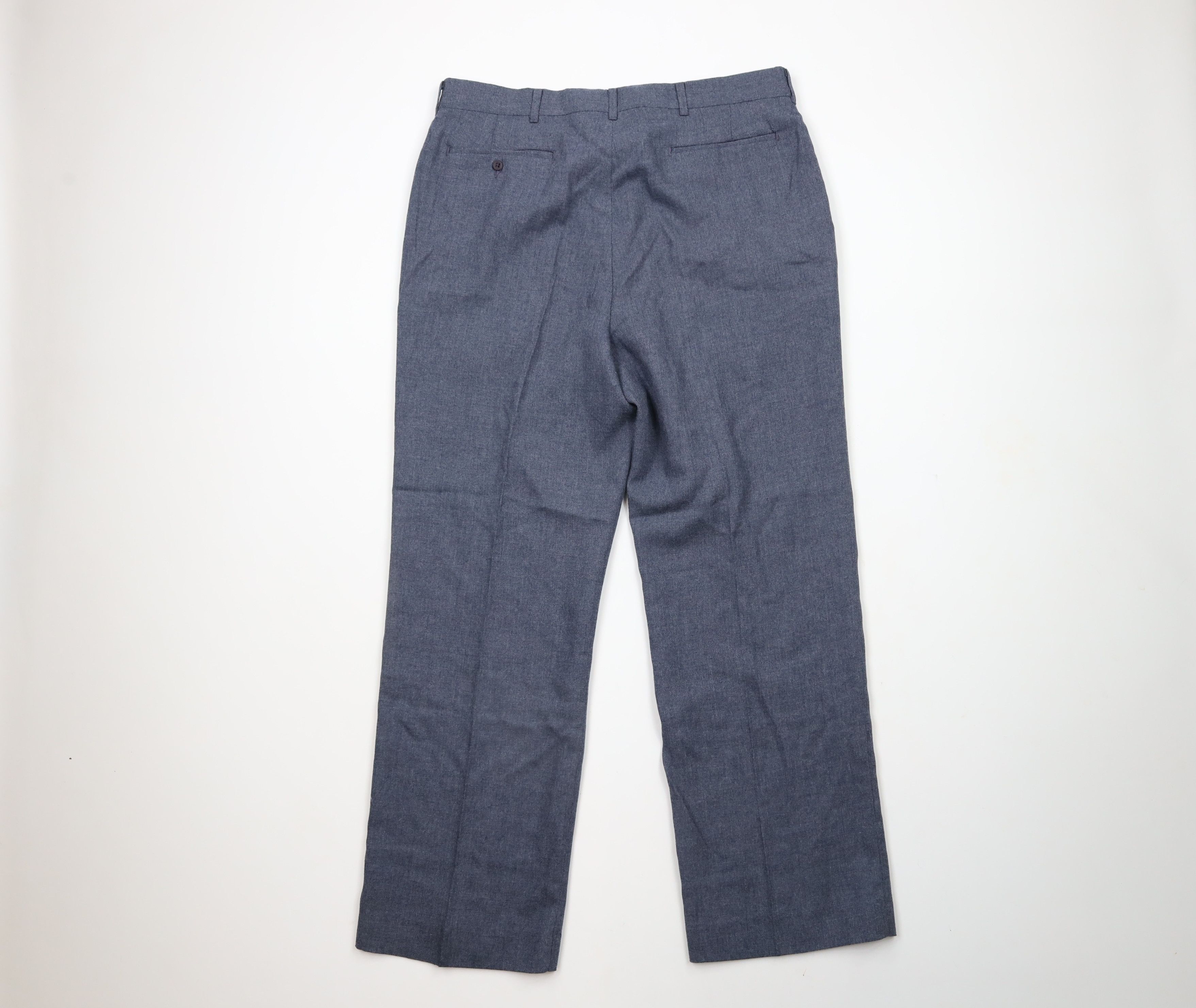 Vintage Vintage 70s Streetwear Knit Wide Leg Bell Bottoms Pants Size US 34 / EU 50 - 7 Thumbnail