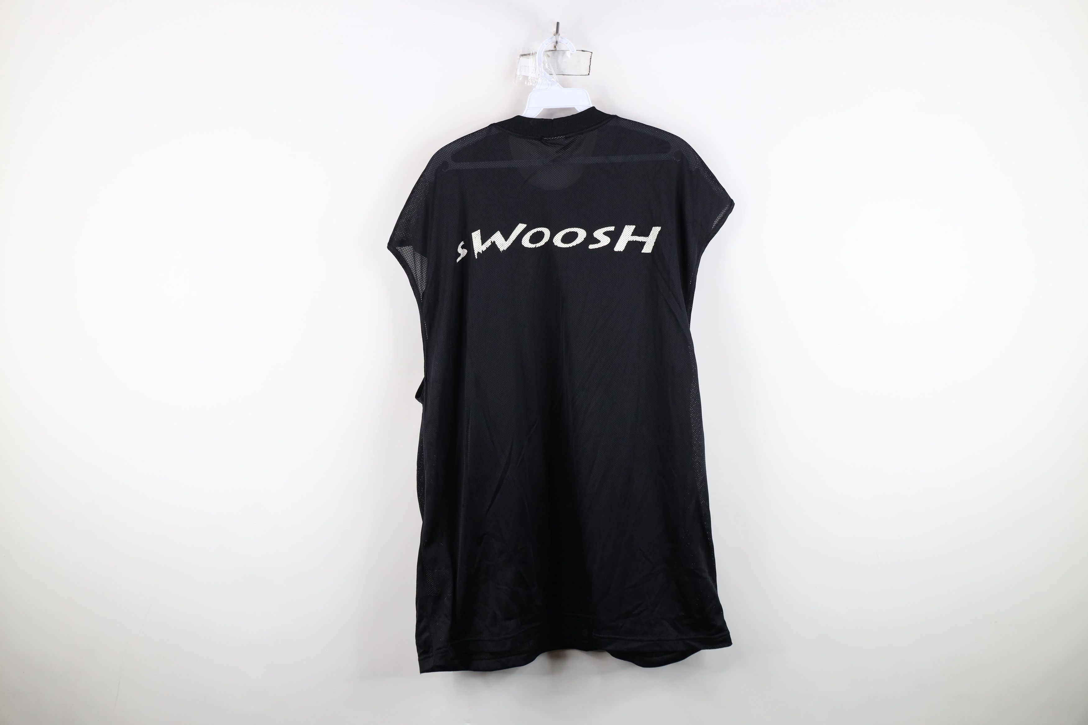 Nike Vintage 90s Nike Mini Swoosh Sleeveless Muscle T-Shirt USA Size US XL / EU 56 / 4 - 13 Thumbnail