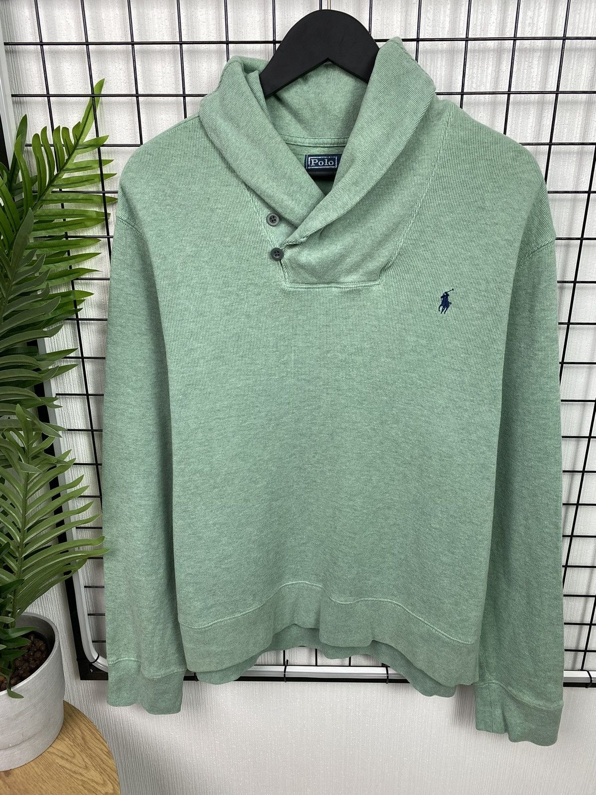 Polo Ralph Lauren × Ralph Lauren × Vintage Polo Ralph Lauren sweater Vintage jumper Men XL knit Size US XL / EU 56 / 4 - 1 Thumbnail