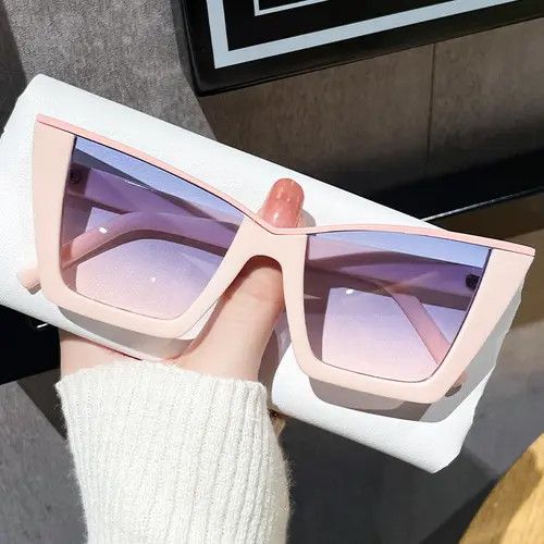 Electric Visual Hip-hop Street ins style custom avant-garde sunglasses Size ONE SIZE - 1 Thumbnail