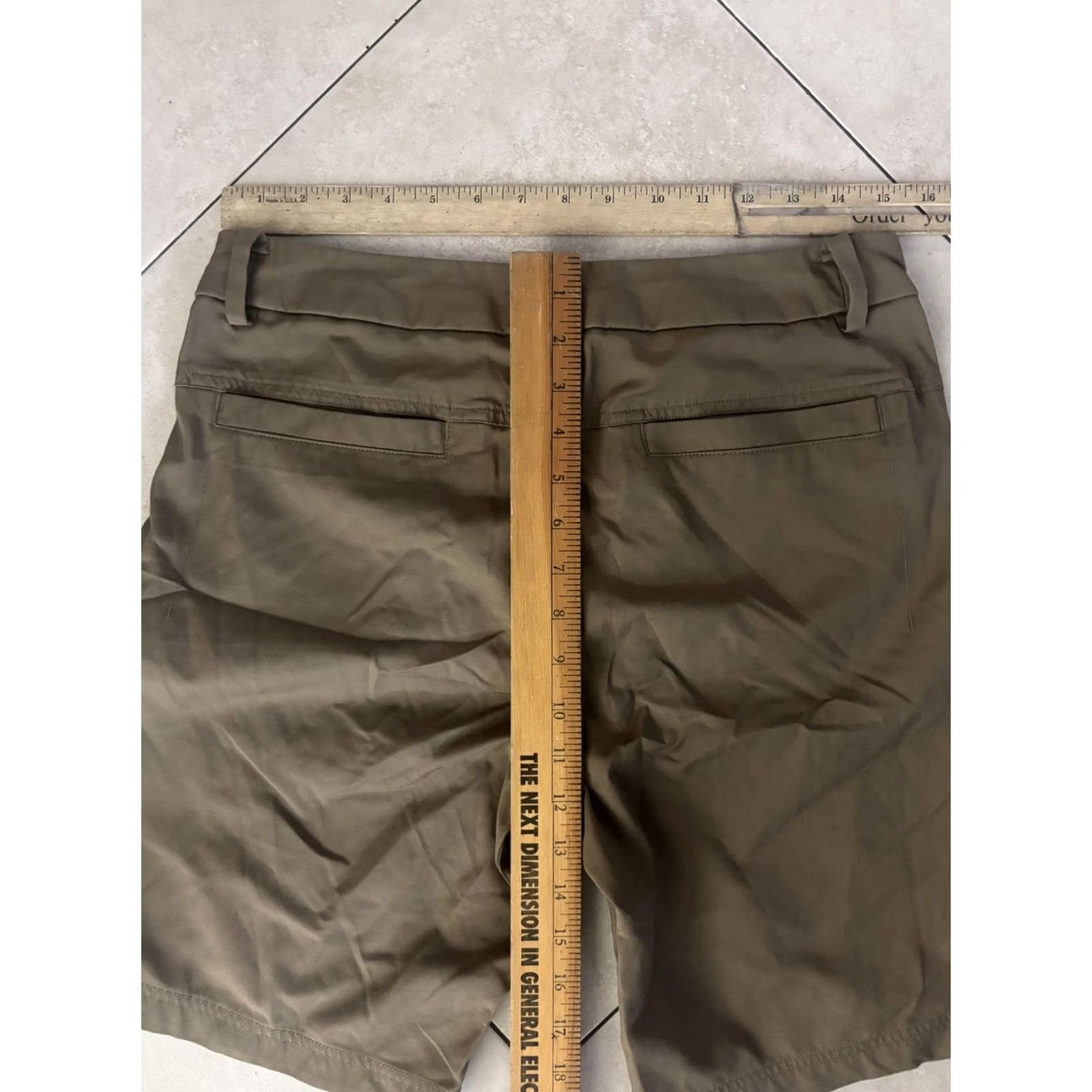 Lululemon Lululemon Mens 30 Athletic Chino Stretch Golf Performance Casual Activewear Brown Shorts Size US 30 / EU 46 - 6 Thumbnail