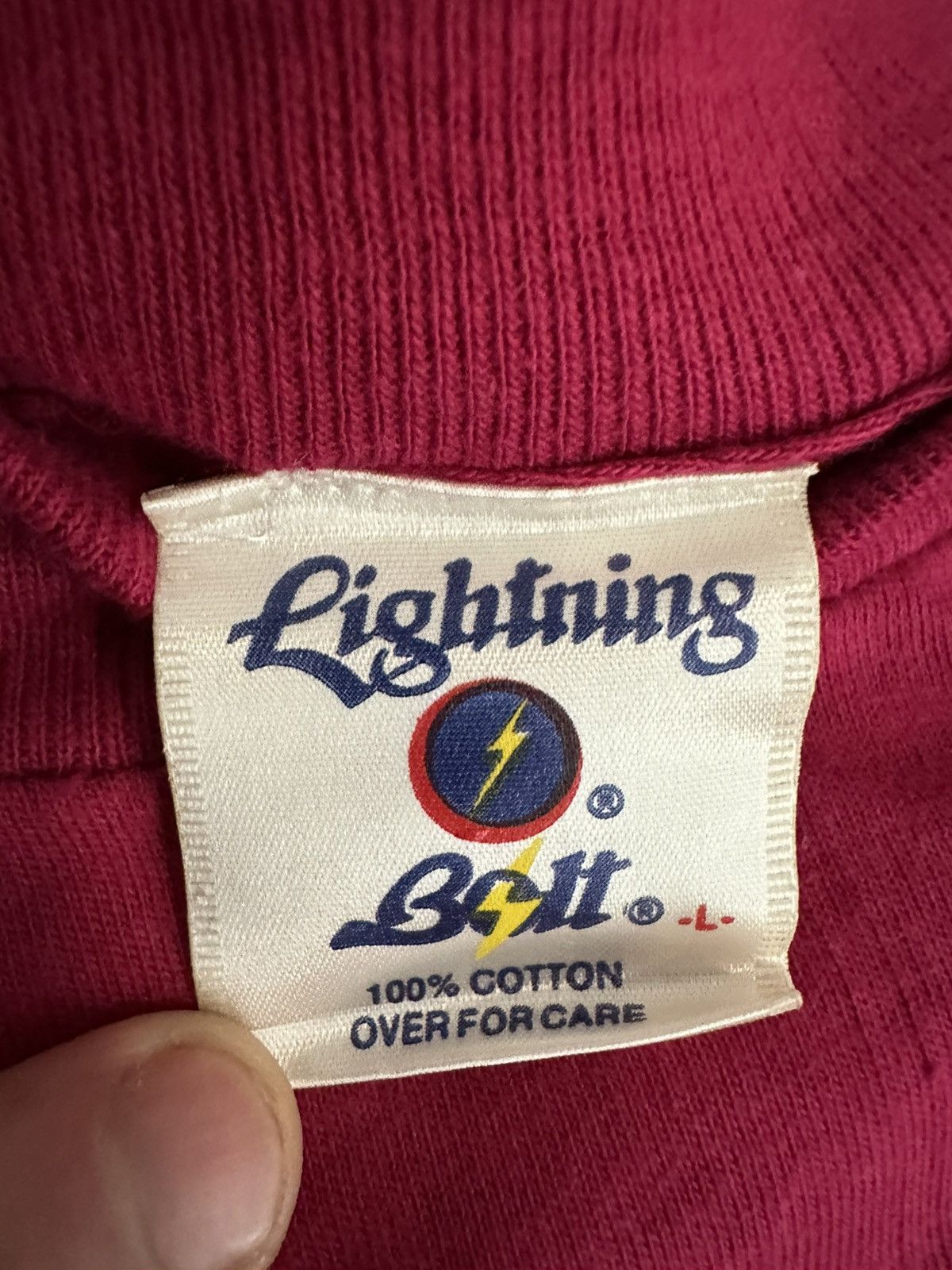 Lightning Bolt Vintage Lightning Bolt Surf Shirt 80s Deadstock Long Sleeve Size US L / EU 52-54 / 3 - 8 Thumbnail
